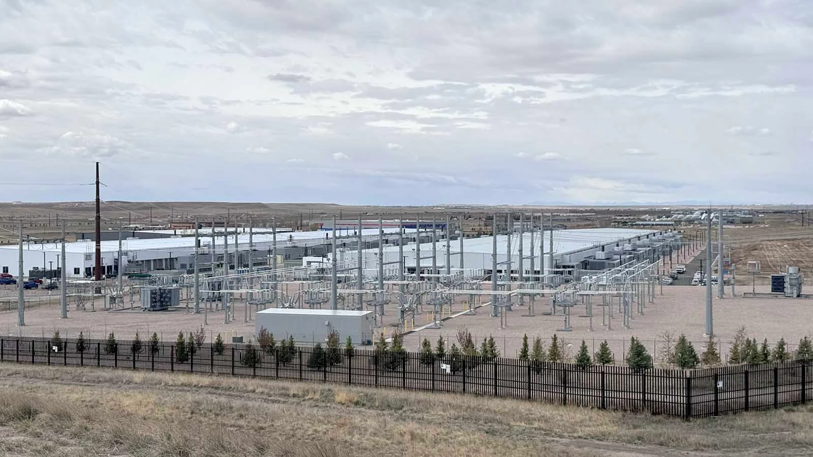 Microsoft's data center in the Cheyenne Business Parkway business park in east Cheyenne.