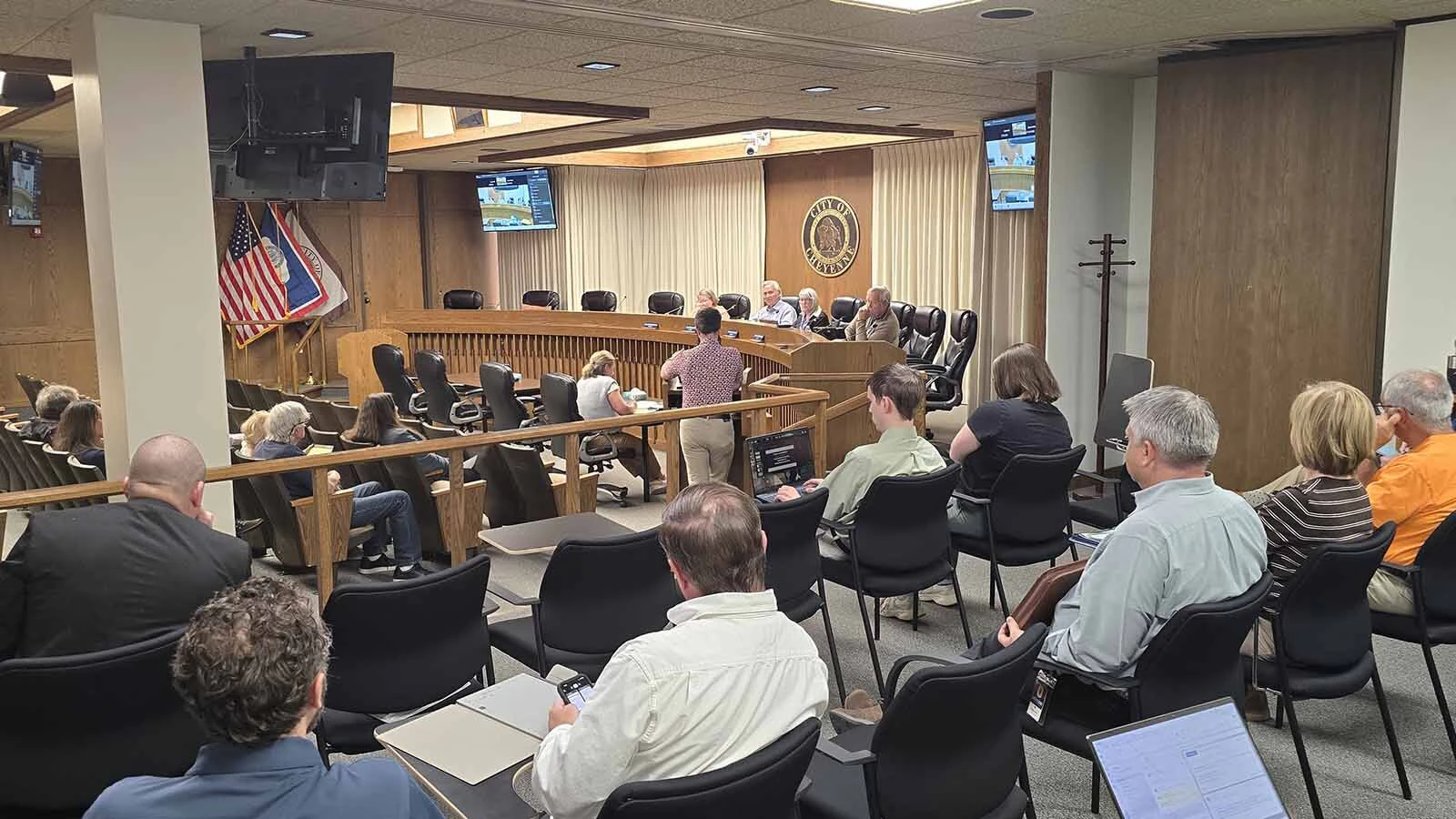 Cheyenne Public Service Committee met to consider new rules for gaming centers on Monday.