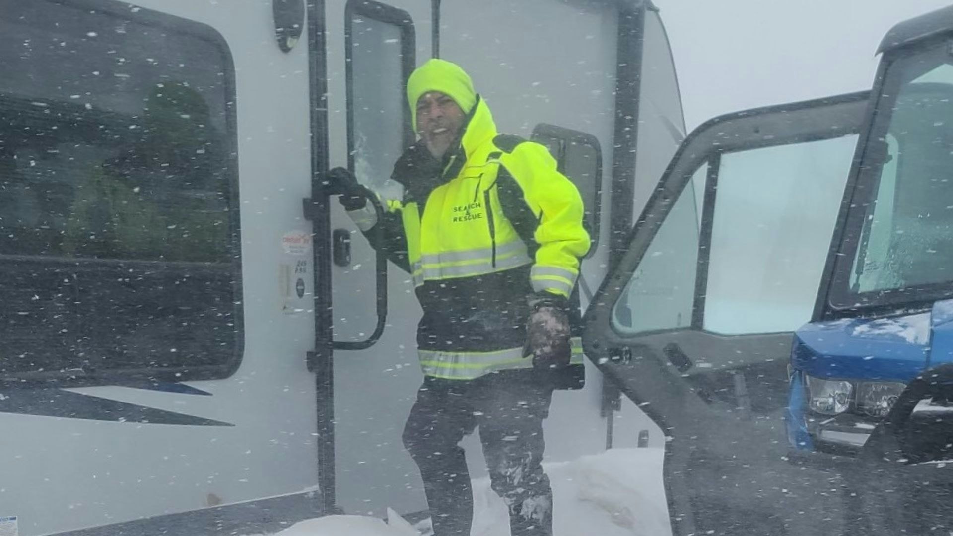 Mike Lajun snow