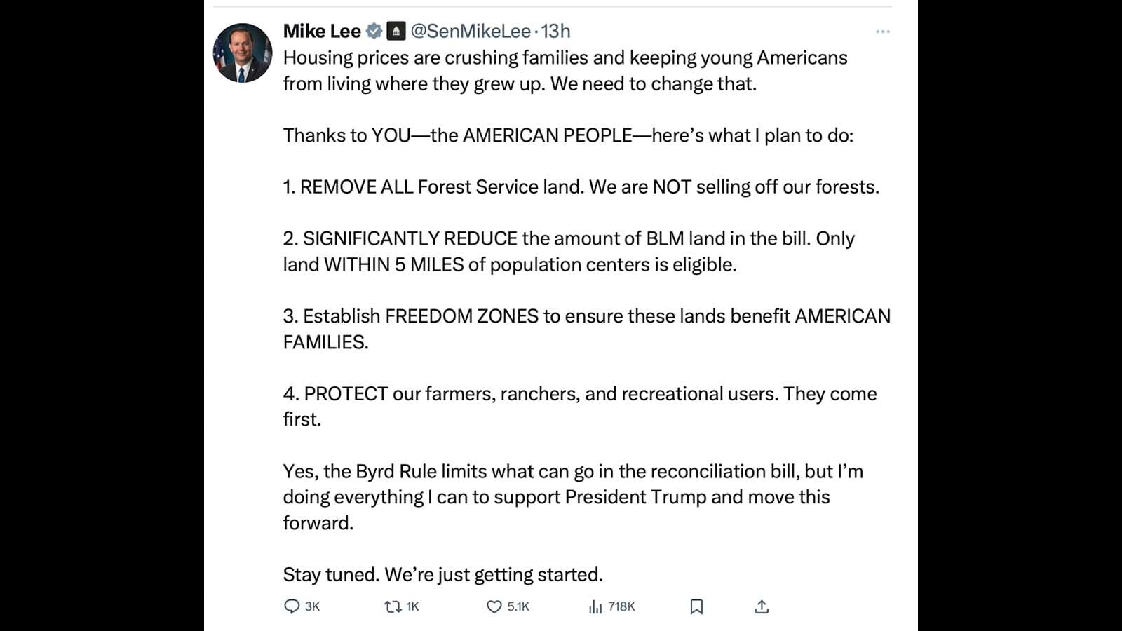 Mike Lee tweet 6 24 25