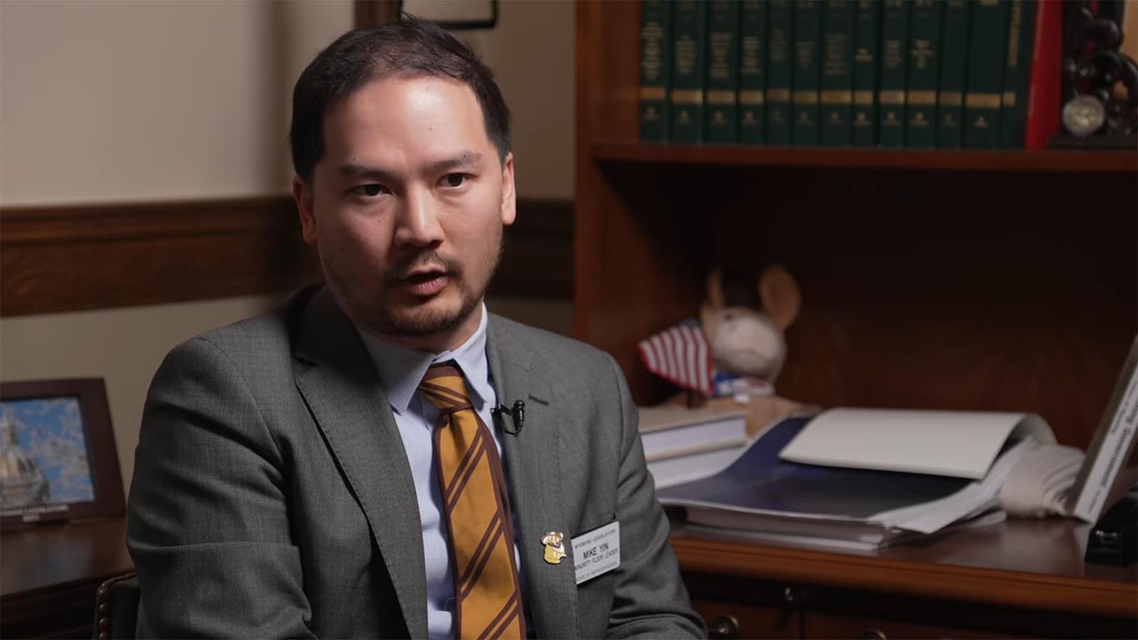 House Minority Floor Leader Mike Yin of Jackson, was the only Democrat on two of his committees during the 2025 Wyoming legislative session. That set him up to be the “lone no vote” on nearly 30 bills.