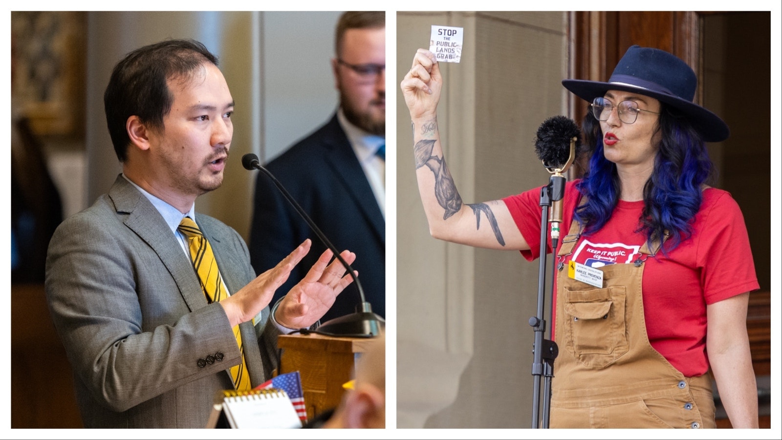 Rep. Mike Yin, D-Jackson, and Rep. Karlee Provenza, D-Laramie, are holding town hall meetings outside of their own districts later this month. They will travel to Cheyenne, Casper, Lander, and Park County, in an effort to let people know the Democratic Party is “not disappearing”
