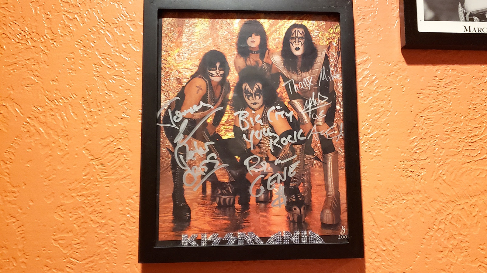 Rock legends KISS ate at Michael's Big City Steakhouse in Rawlins.