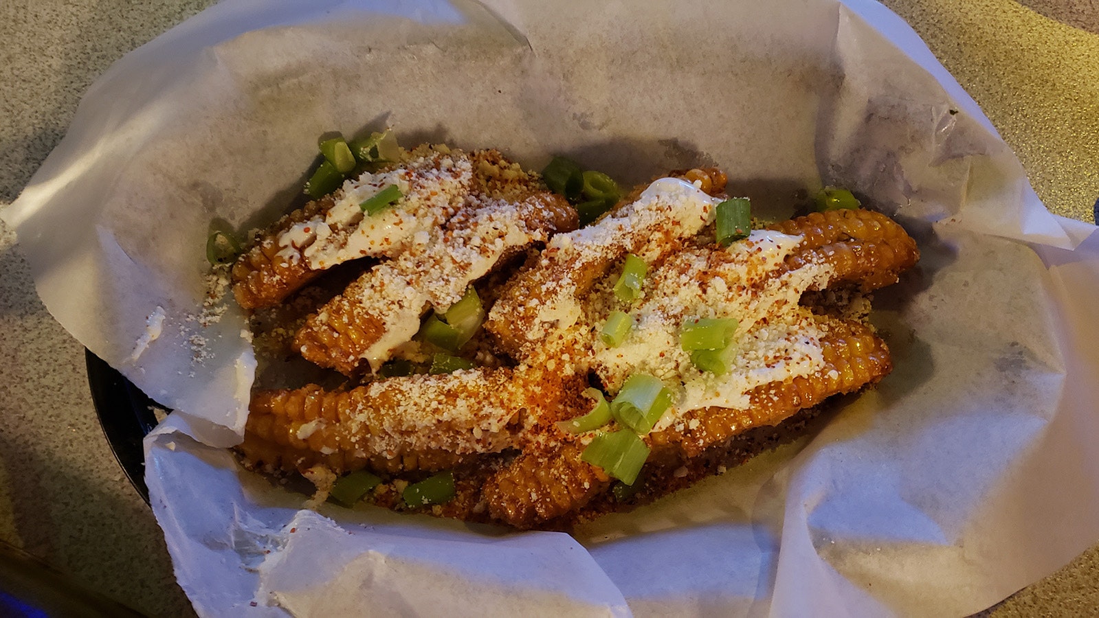 The fried corn riblets are a fun and unique appetizer at Michael's Big City Steakhouse.
