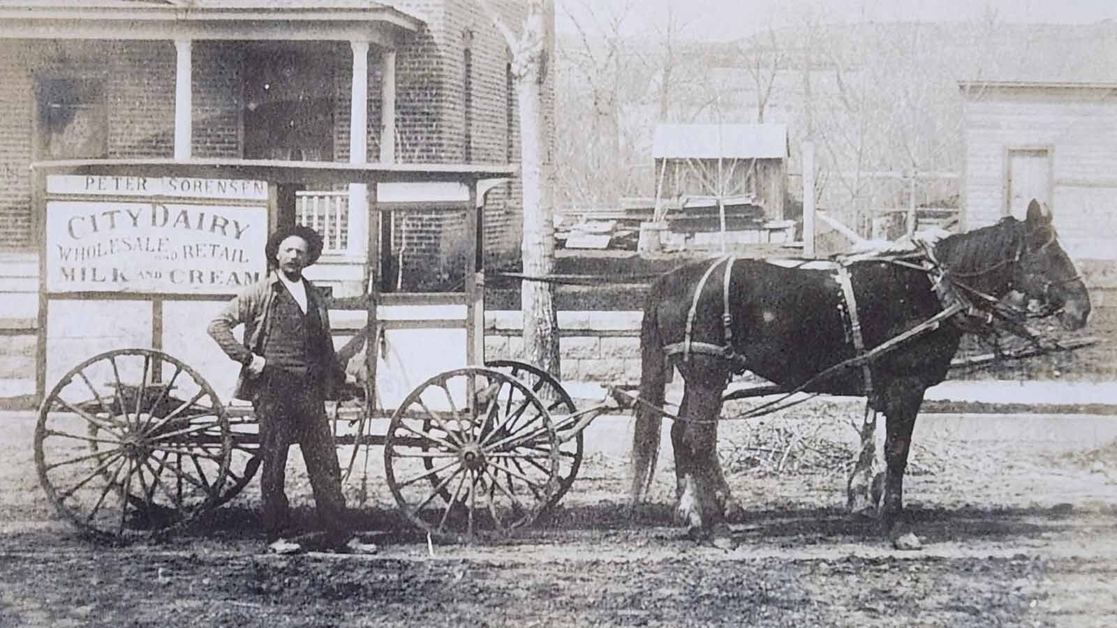 Steve Wallace grew up milking cows on a dairy farm, but now he’s milking Wyoming history for all it’s worth. The Casper man’s huge milk bottle collection traces 175 years of Wyoming’s rich dairy history.