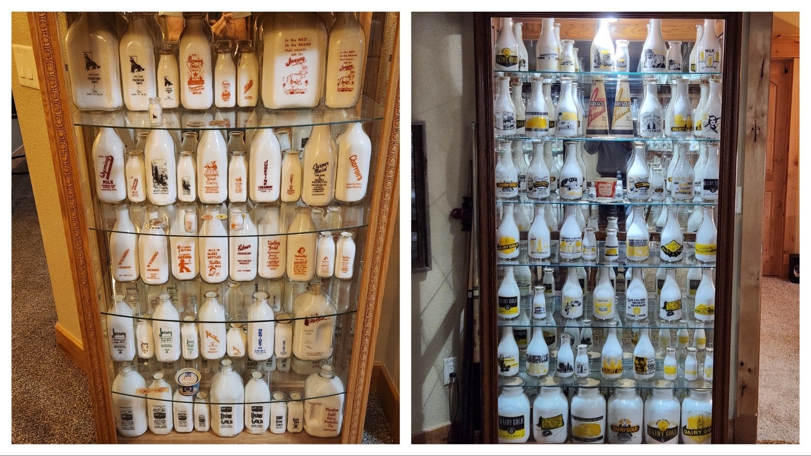 Steve Wallace grew up milking cows on a dairy farm, but now he’s milking Wyoming history for all it’s worth. The Casper man’s huge milk bottle collection traces 175 years of Wyoming’s rich dairy history.