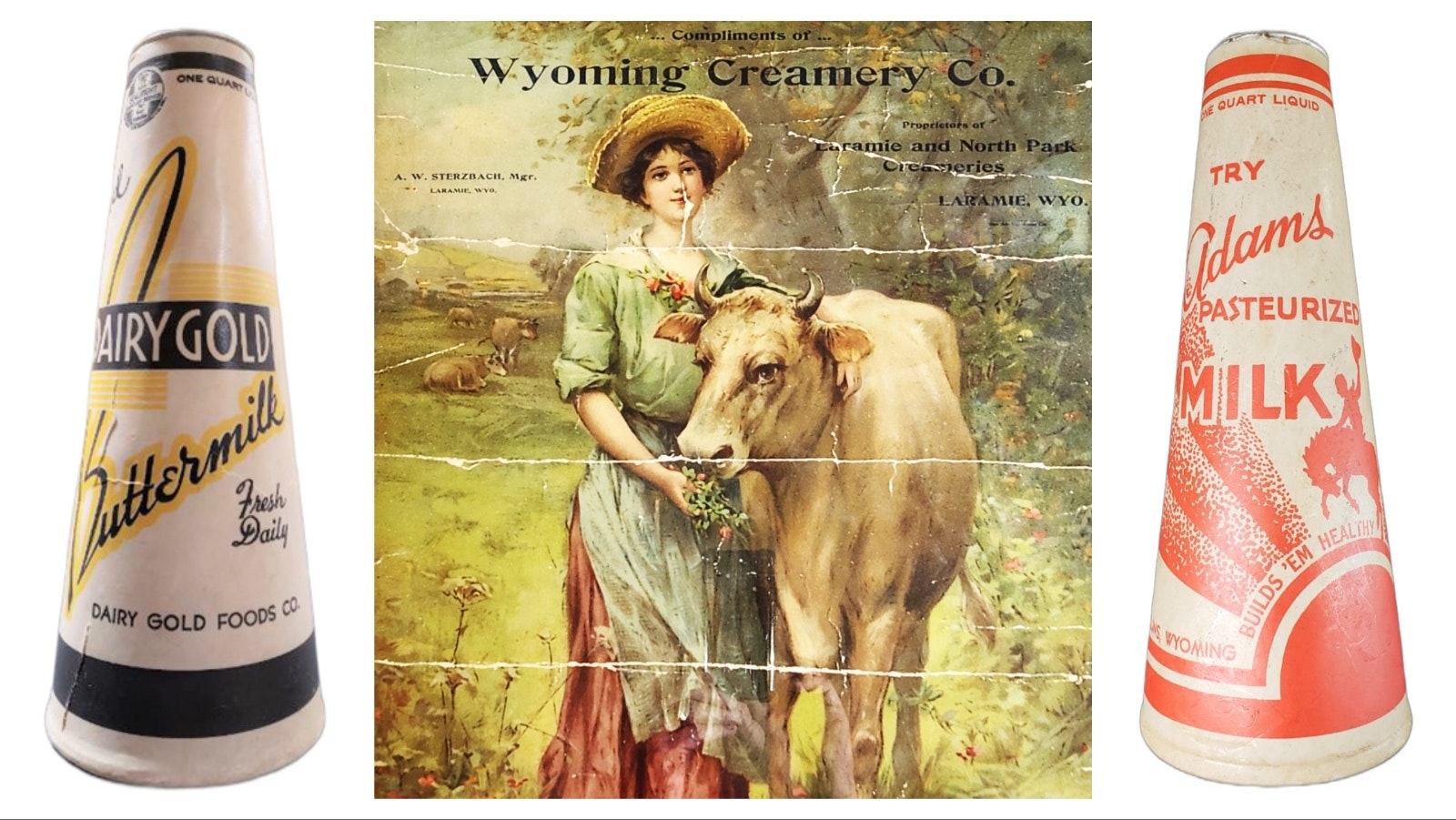 Steve Wallace grew up milking cows on a dairy farm, but now he’s milking Wyoming history for all it’s worth. The Casper man’s huge milk bottle collection traces 175 years of Wyoming’s rich dairy history.