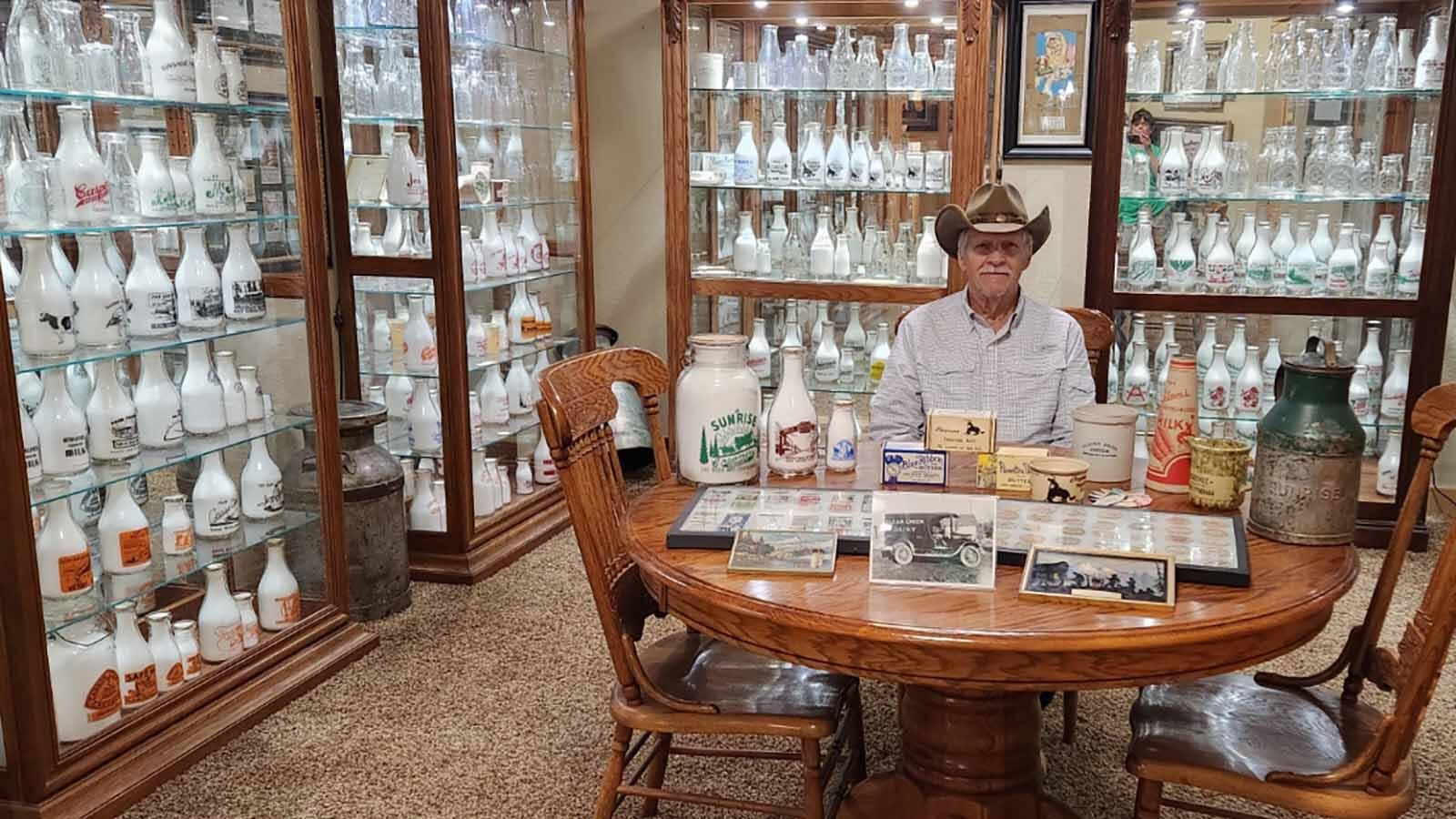 Steve Wallace grew up milking cows on a dairy farm, but now he’s milking Wyoming history for all it’s worth. The Casper man’s huge milk bottle collection traces 175 years of Wyoming’s rich dairy history.
