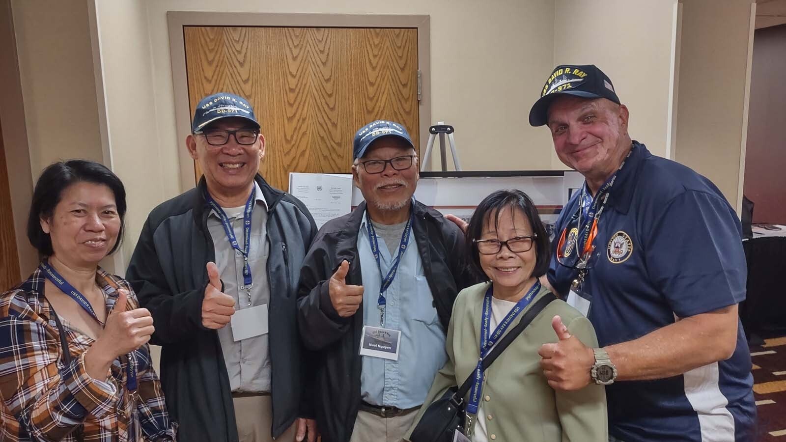 Marty Simonich drove to Branson, Missouri, to attend a reunion with Vietnamese refugees he helped rescue while serving in the Navy.