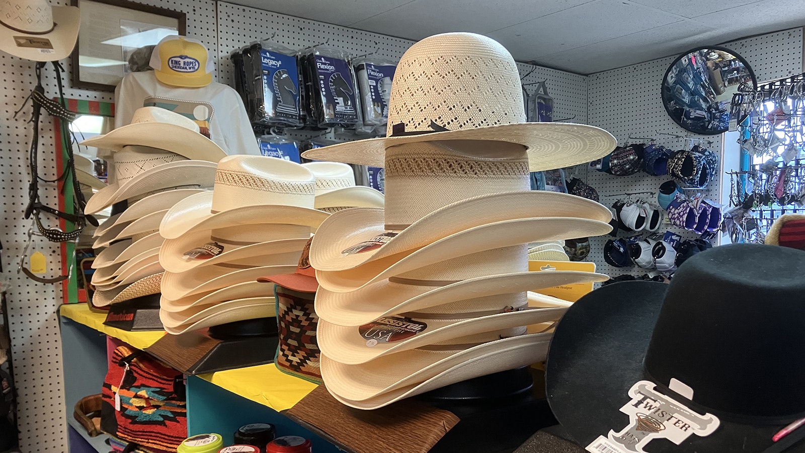 Cowboy hats continue to be a struggle to source on a timely basis, Jerry Wyatt says.