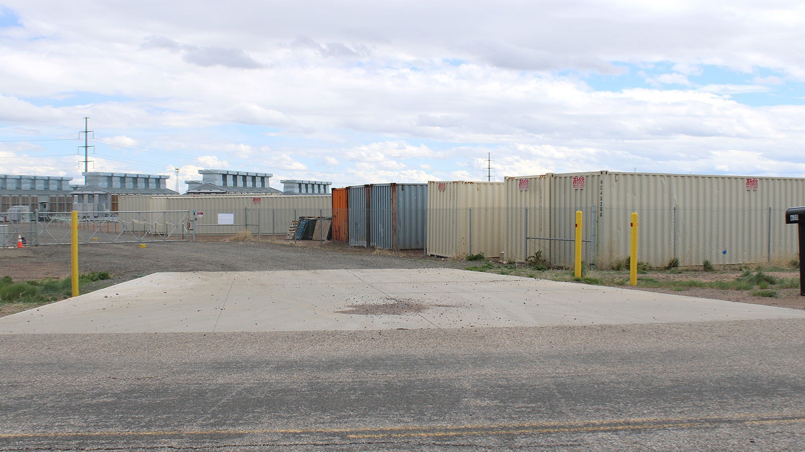 The MineOne Chinese bitcoin operation banned last week and ordered by President Joe Biden to shut down and sell off already is staging to clear out with large turcks and storage pods staged at the site, which is about a mile from F.E. Warren Air Force Base.