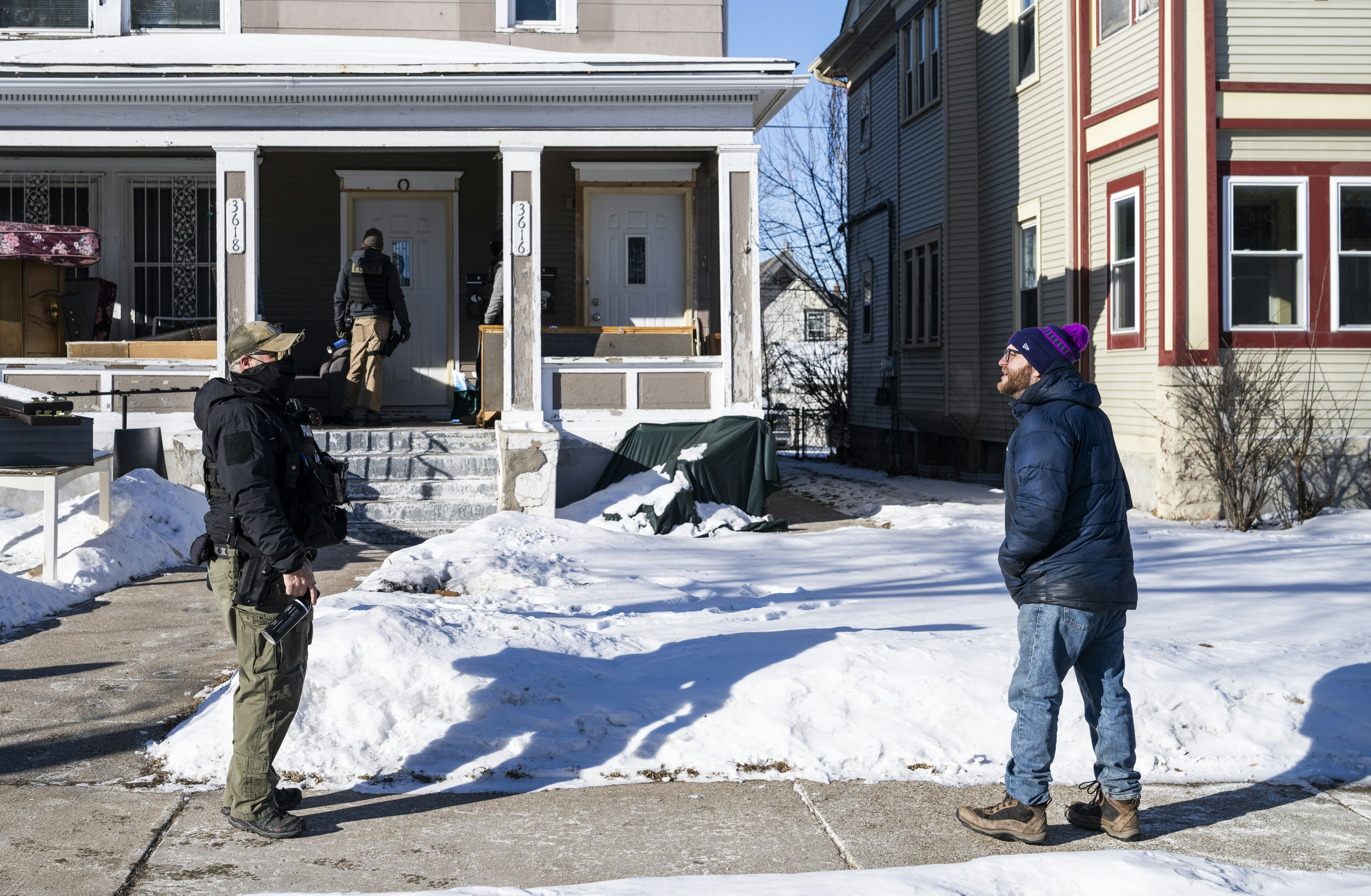 Wyoming’s congressional delegation doesn't believe a repeat of the volatile clashes in Minneapolis is likely in the Cowboy State because state and local officials here cooperate with federal efforts.