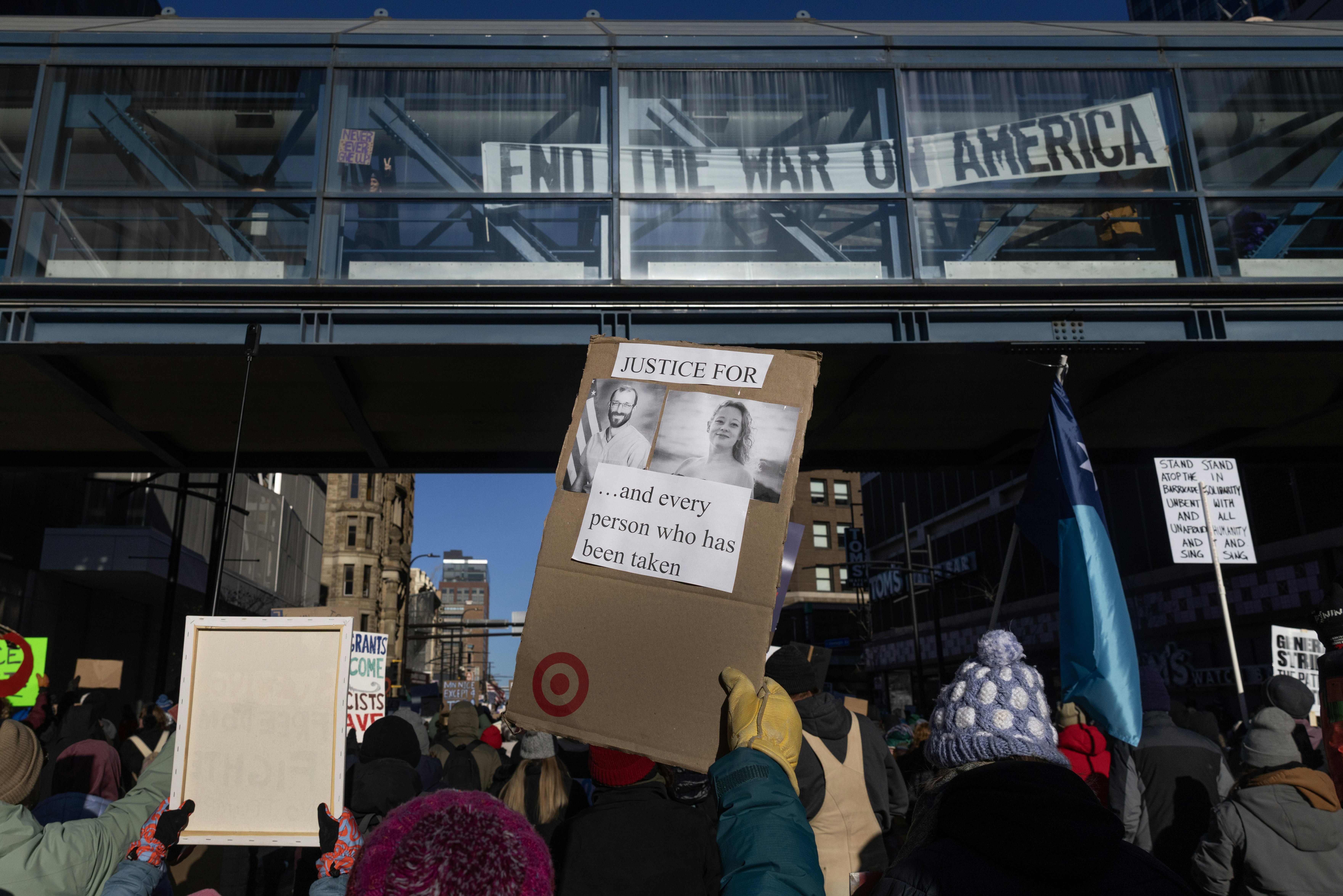 Wyoming’s congressional delegation doesn't believe a repeat of the volatile clashes in Minneapolis is likely in the Cowboy State because state and local officials here cooperate with federal efforts.