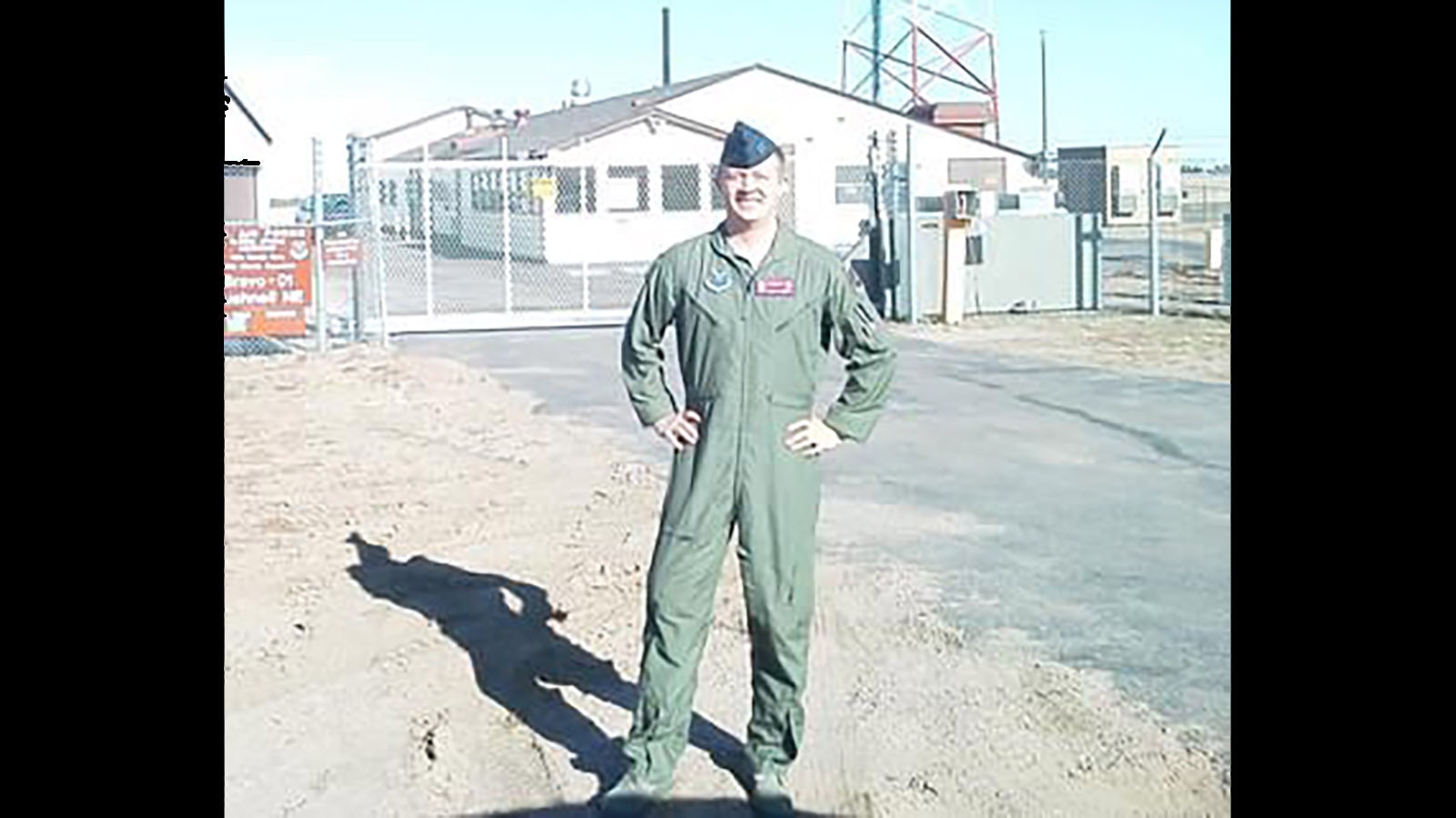 Brian Boner when he was a missileer at F.E. Warren Air Force Base.