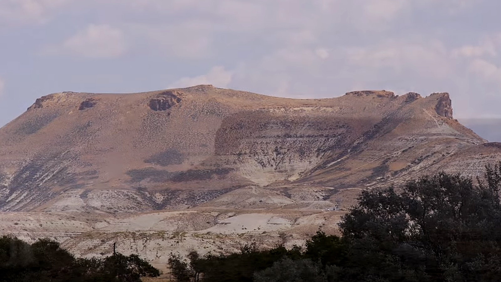 White Mountain and Pilot Butte near Rock Springs, Wyoming, viewed from a distance. The search for a missing 16-year-old boy in 1963 led to the formation of Sweetwater County Search and Rescue. But the boy, Edward Eskridge, was never found.