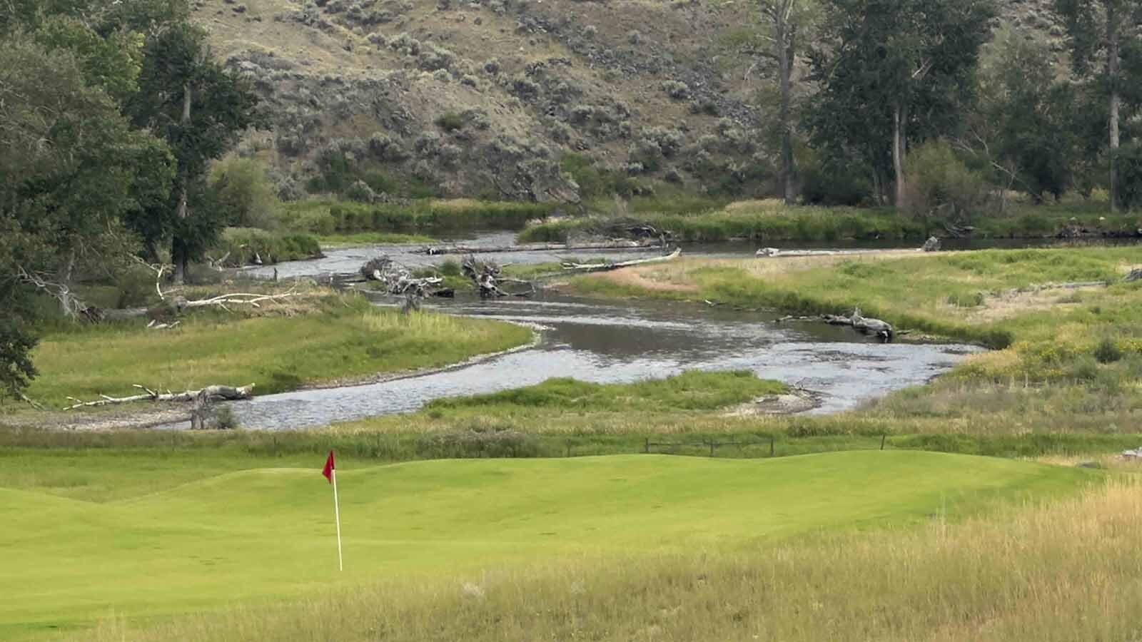 The locals around Twin Bridges call it Charles Kurault’s infamous “Mistress Cabin,” and it’s now just off the fairway at a new golf course on the banks of the Big Hole River.