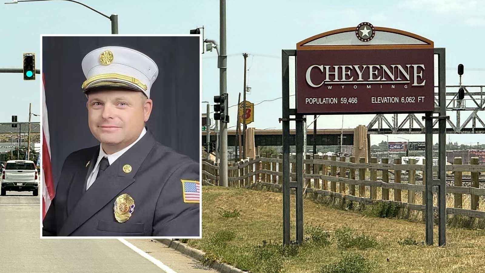 Arrest warrants were issued last week for Darrick M. Mittlestadt, chief of Laramie County Fire District No. 1, and his wife Angela Mittlestadt, accusing them of starving their adopted son, 13, and chaining his room shut. The teen weighed 50 pounds when the alleged abuse was discovered.
