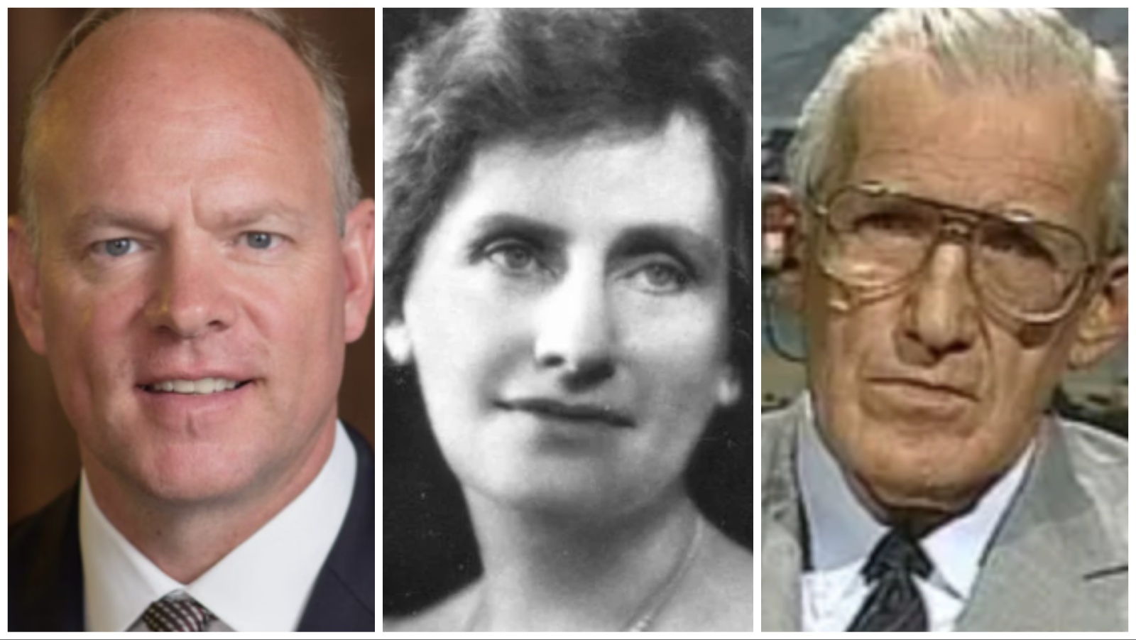 Wyoming Govs. Matt Mead, Nellie Tayloe Ross, Ed Herschler
