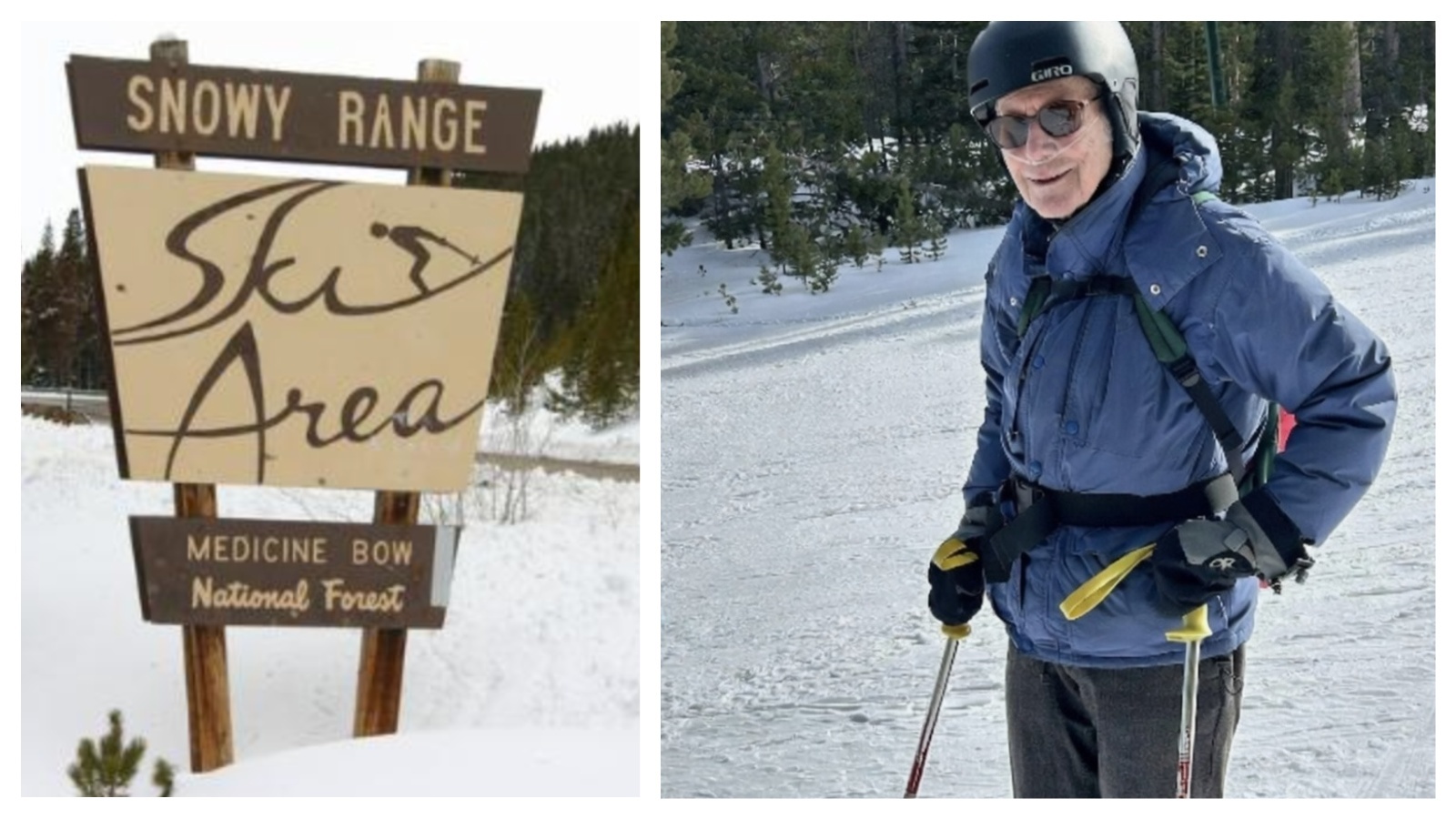 Retired University of Wyoming math professor John Rowland isn't slowing down. In fact, for his 92nd birthday, he strapped on his skis and headed down the runs at Snowy Range. Now in his 88th year of skiing,