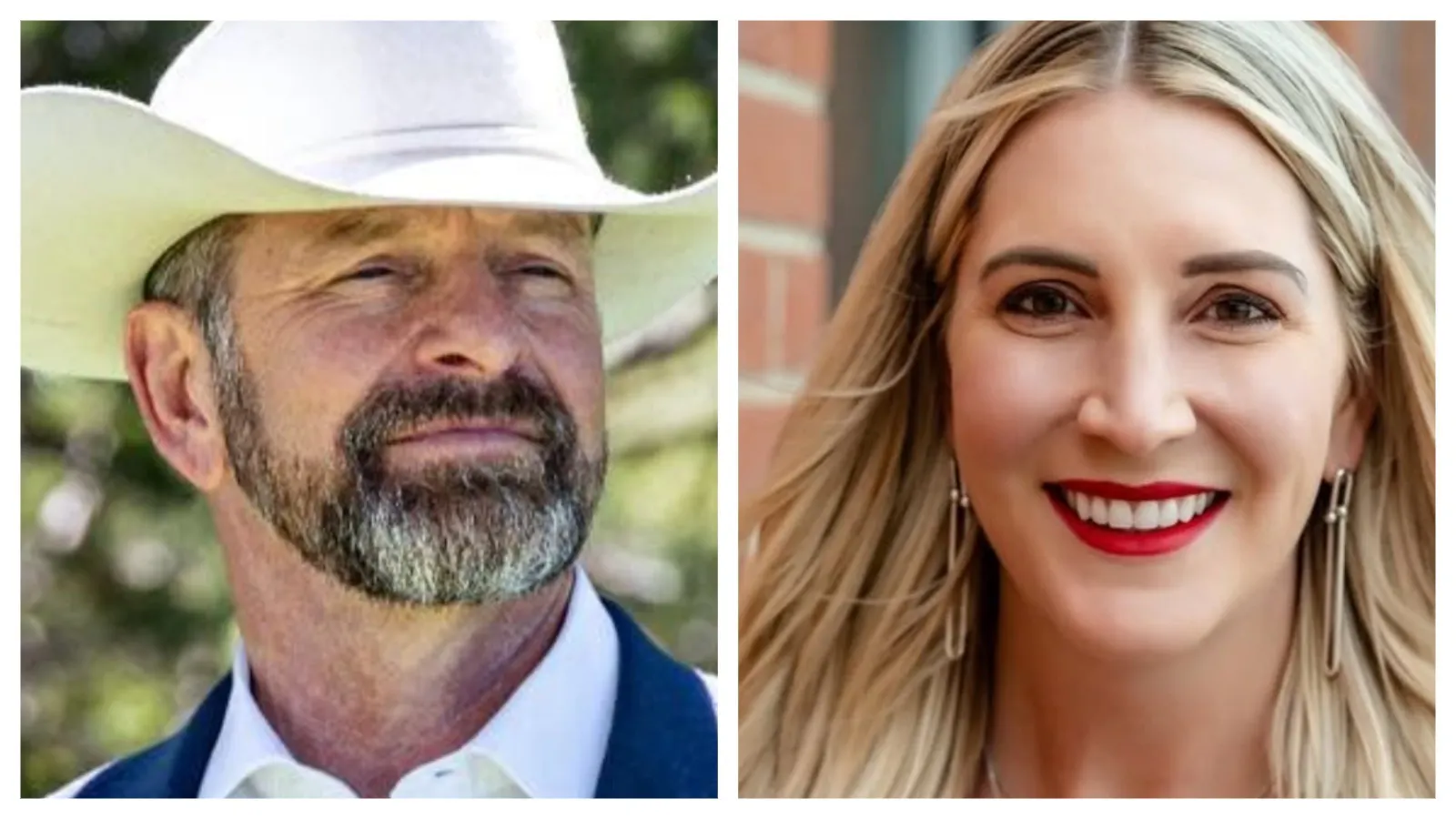 Eric Barlow (left) and Megan Degenfelder (right)