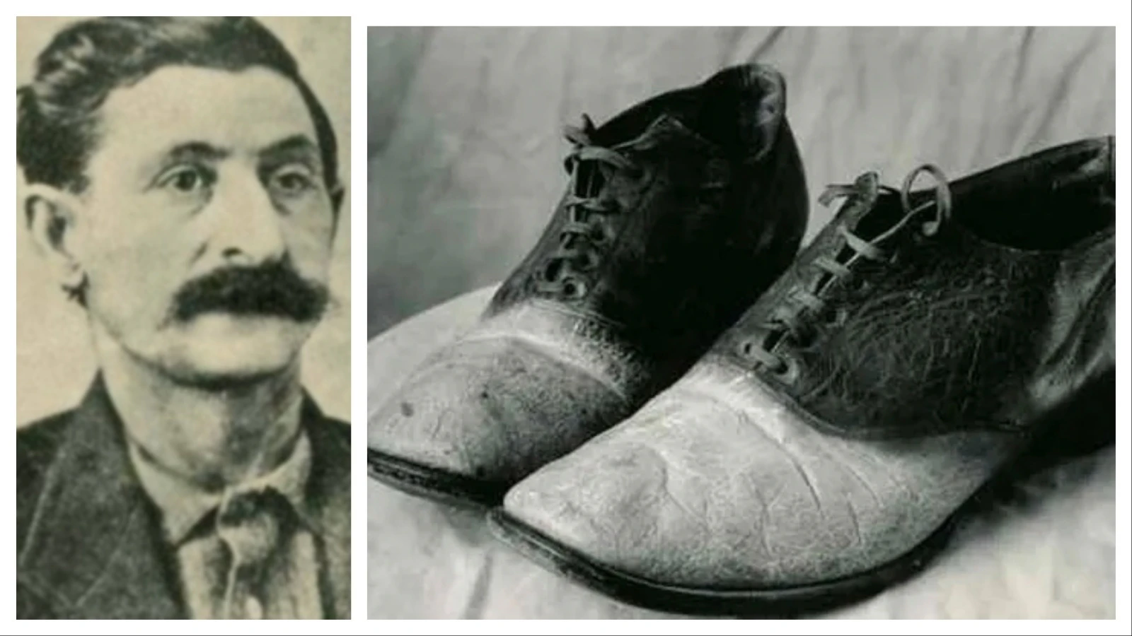 George "Big Nose" Parrott’s skin was sent to a tannery in Denver with instructions to fashion a pair of shoes with the dead man’s nipples on each to prove they were footwear made from a human being.