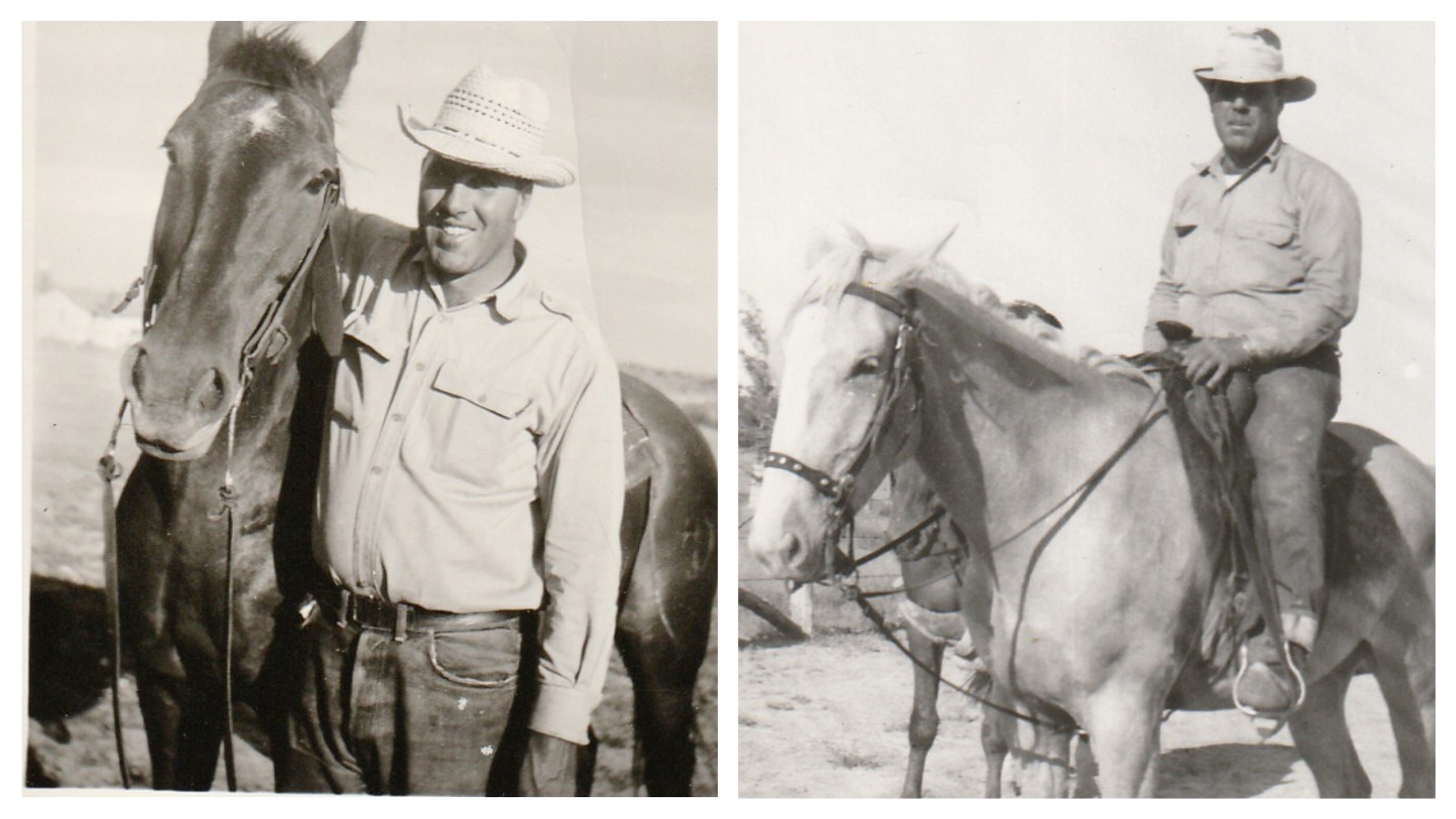 Because ranch work is a year-around occupation, A.D. Kruse was in the saddle throughout the year. He believed if it was too cold to do anything else, it was a good day to ride.