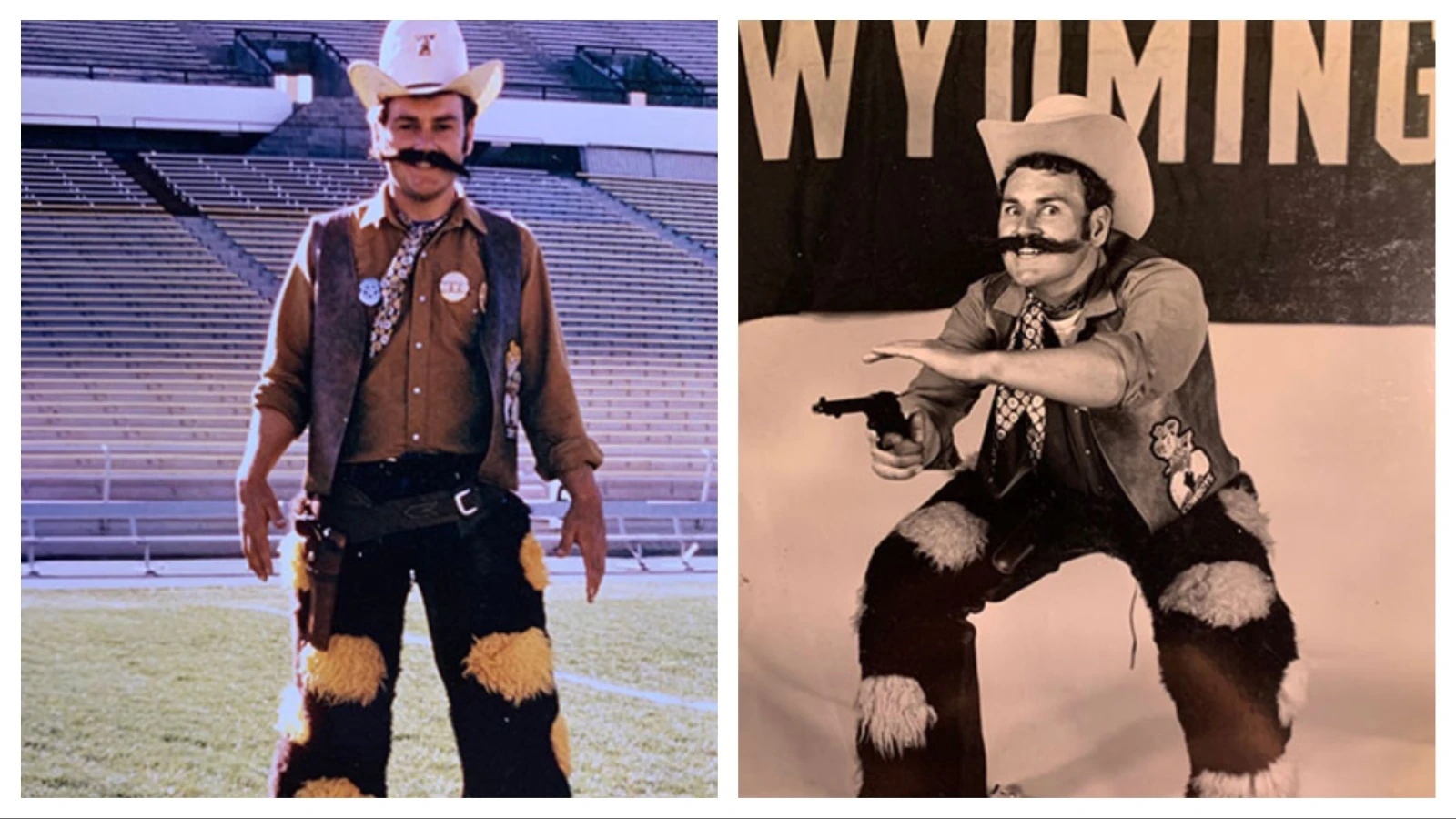 The University of Wyoming’s mascot, Pistol Pete, was an enigma. He had burst onto the football field with his gun, creating pandemonium and great cheers from the fans. Where he came from, no one seemed to know until John Waggener started chasing down leads.