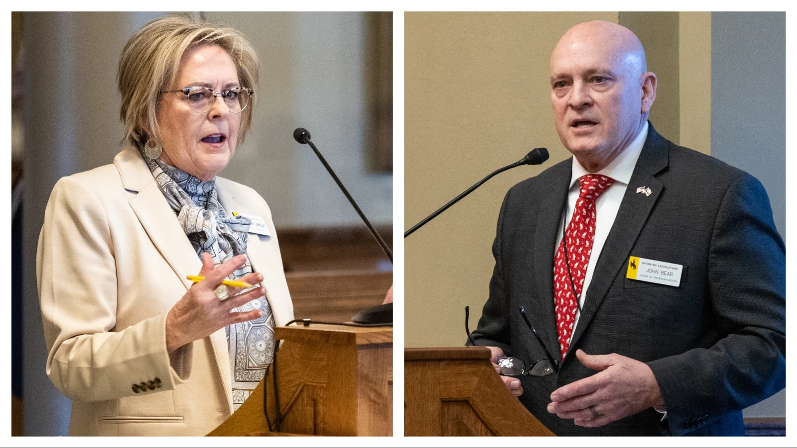 Rep. Martha Lawley, Rep. John Bear