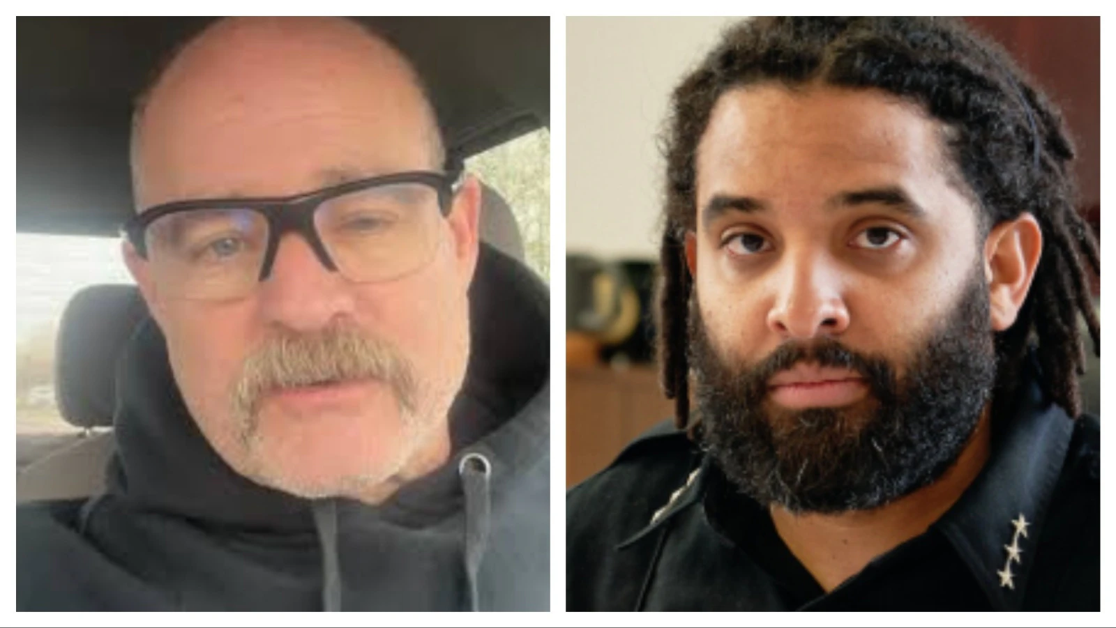 The Albany County Sheriff's race is a genuine feud. The two high-profile law enforcement officers sharply criticize each other. It casts the controversy of a high death rate in Sheriff Aaron Appelhans' (right) jail against opponent Daron Wyatt's (left) use of force history.