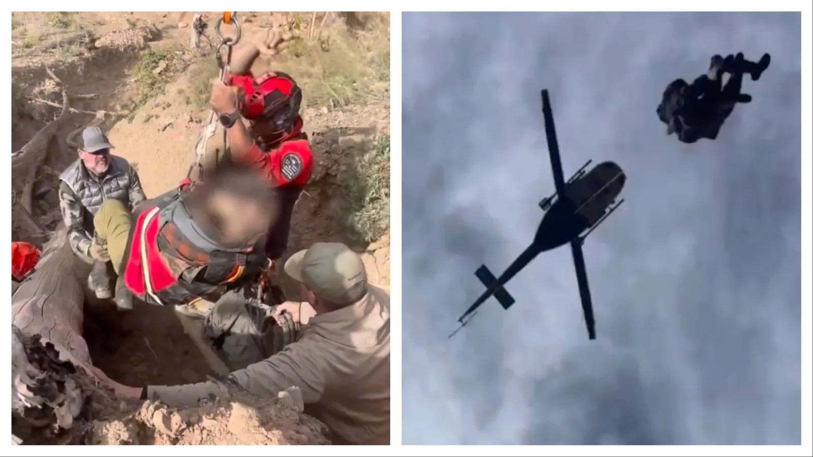 Pinedale’s Tip Top Search and Rescue rescued an injured horseback rider out of a tight crevice last week using sophisticated short-haul helicopter rescue training.