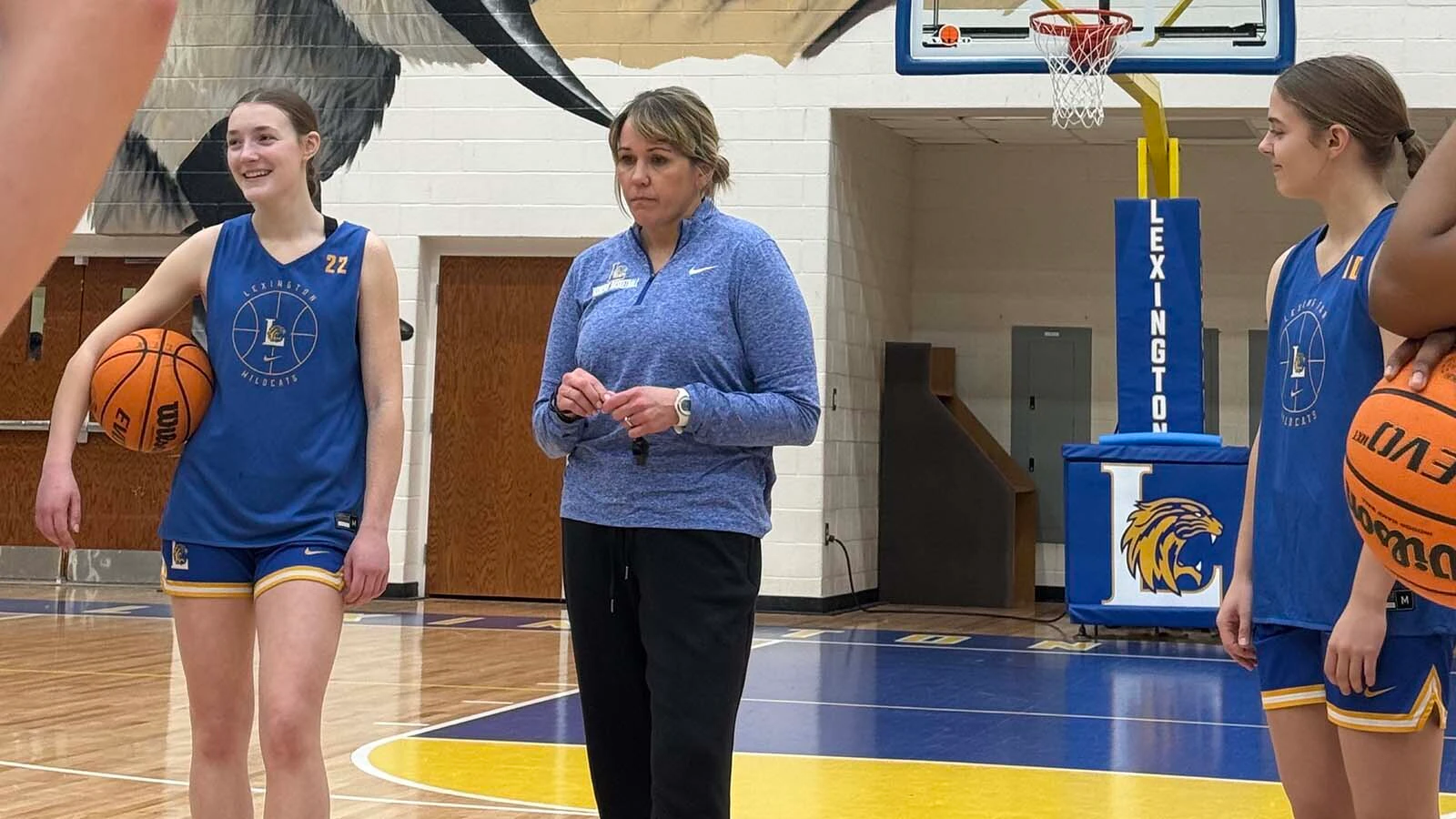 Molly (Marso) Goodrich was one of the best girls' high school basketball players in Wyoming history until a knee injury suddently ended her playing career. Now a coach, she won state girls' titles for Douglas High School before moving to Lexington, South Carolina, where she's become one of the preeminent coaches in that state.