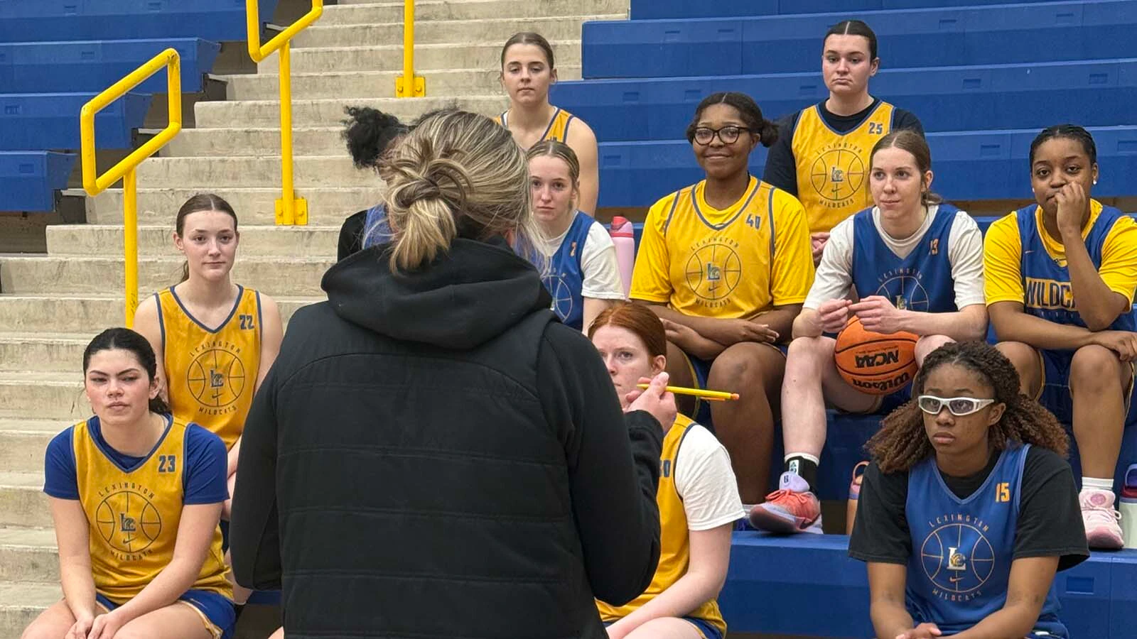 Molly (Marso) Goodrich was one of the best girls' high school basketball players in Wyoming history until a knee injury suddently ended her playing career. Now a coach, she won state girls' titles for Douglas High School before moving to Lexington, South Carolina, where she's become one of the preeminent coaches in that state.