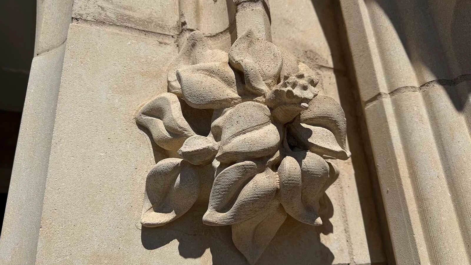 A monk at the Carmelite Monastery along Meeteetse Creek is extremely talented in art and uses a computer to shape a digital block of clay into a sculptures that are used in the construction of the monastery.