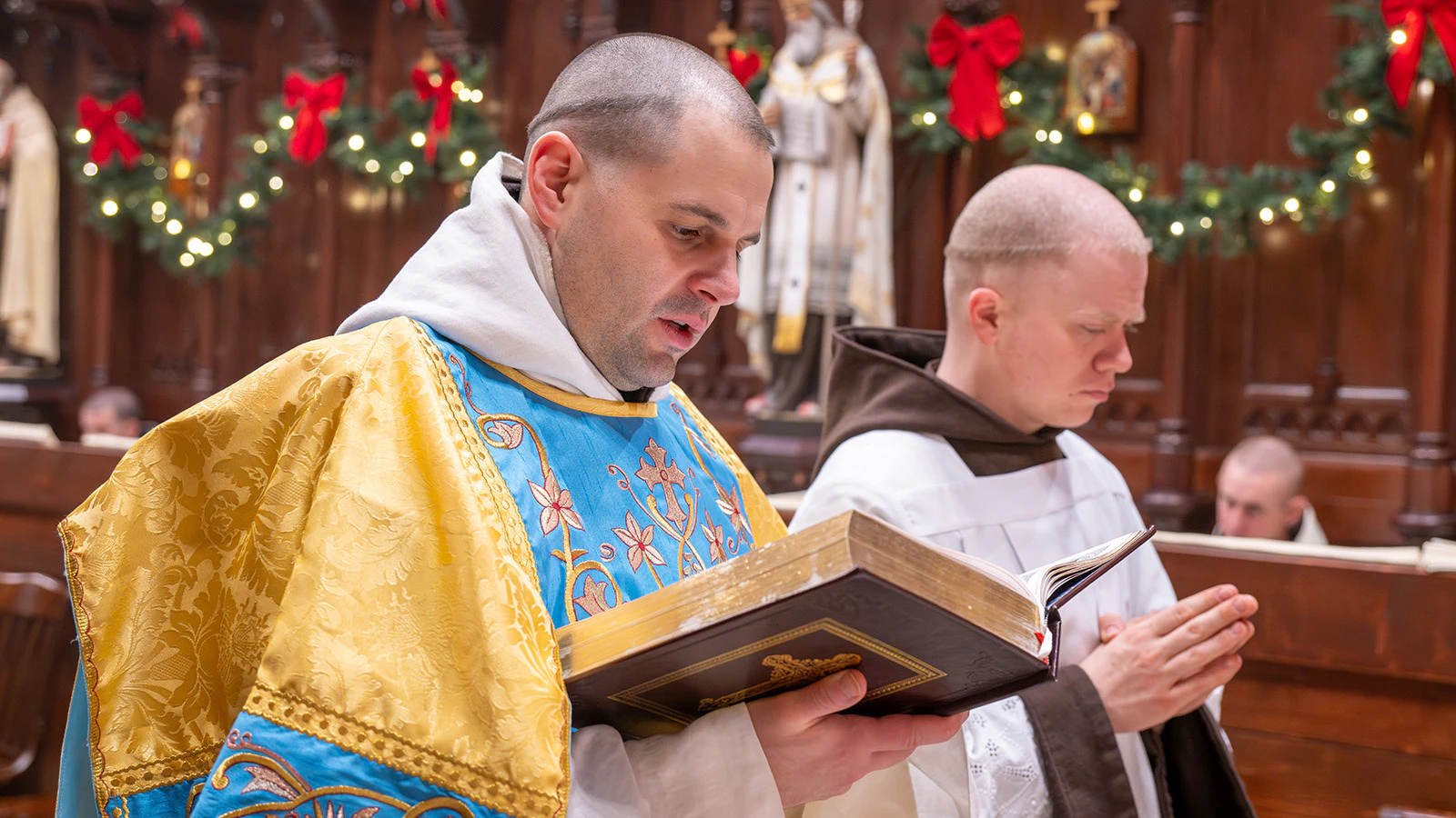 The Wyoming Carmelite monks take a vows of poverty, chastity, obedience, and manual labor. They are building their own Gothic-style monastery in the Bighorn Basin along the Meeteetse Creek.