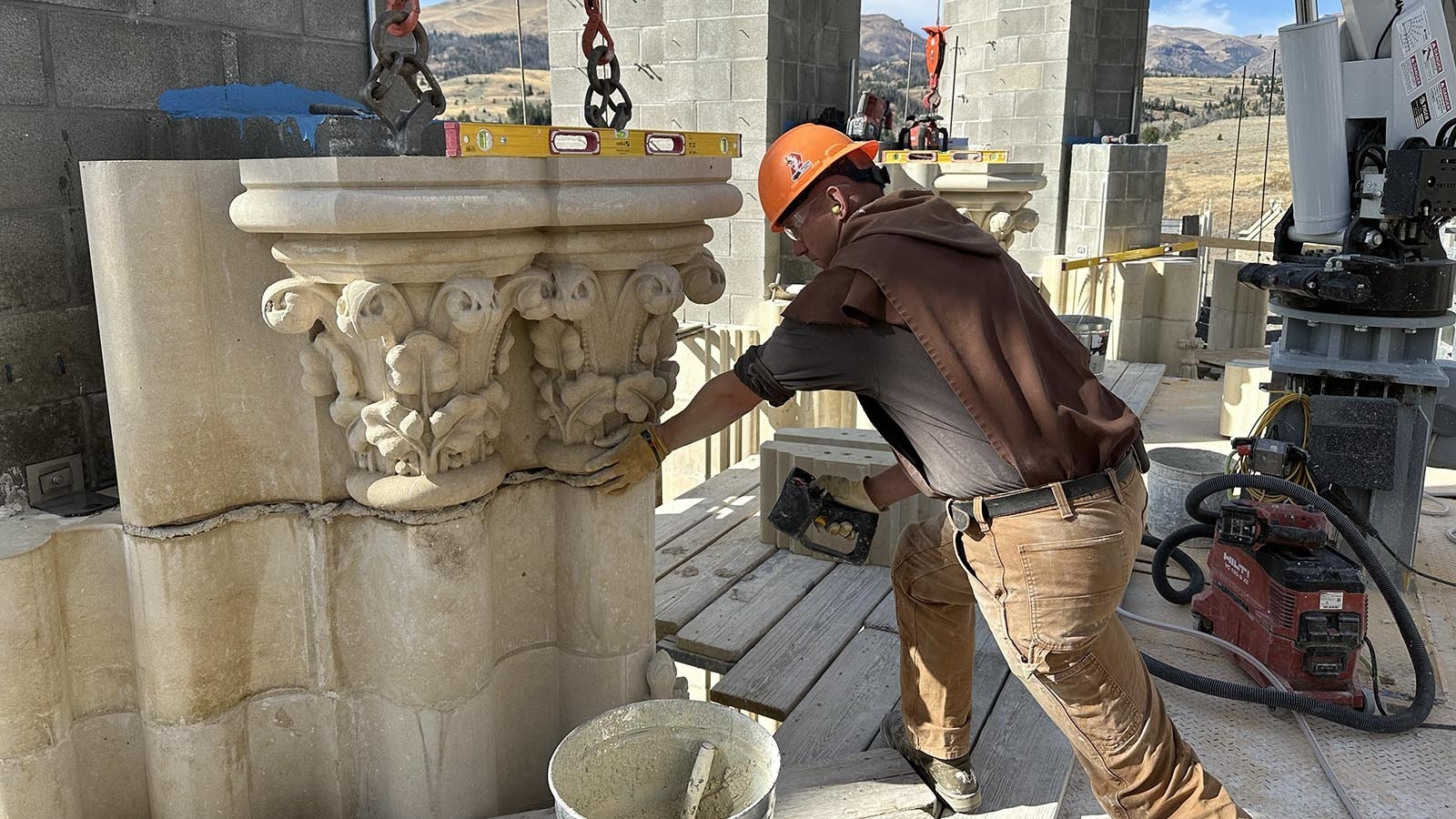 A group of monks in the mountains near Meeteetse, Wyoming, are building a Gothic monastery using cutting-edge technology. They’ve adapted CNC machines to carve stone that looks like it could’ve been sculpted 1,000 years ago.