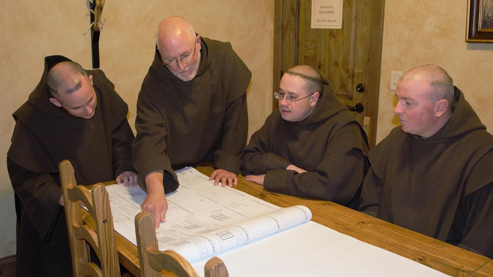 A group of monks in the mountains near Meeteetse, Wyoming, are building a Gothic monastery using cutting-edge technology. They’ve adapted CNC machines to carve stone that looks like it could’ve been sculpted 1,000 years ago.