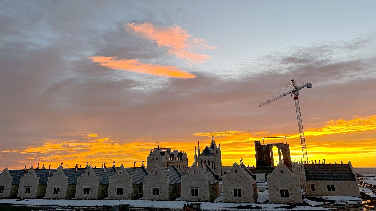 A group of monks in the mountains near Meeteetse, Wyoming, are building a Gothic monastery using cutting-edge technology. They’ve adapted CNC machines to carve stone that looks like it could’ve been sculpted 1,000 years ago.