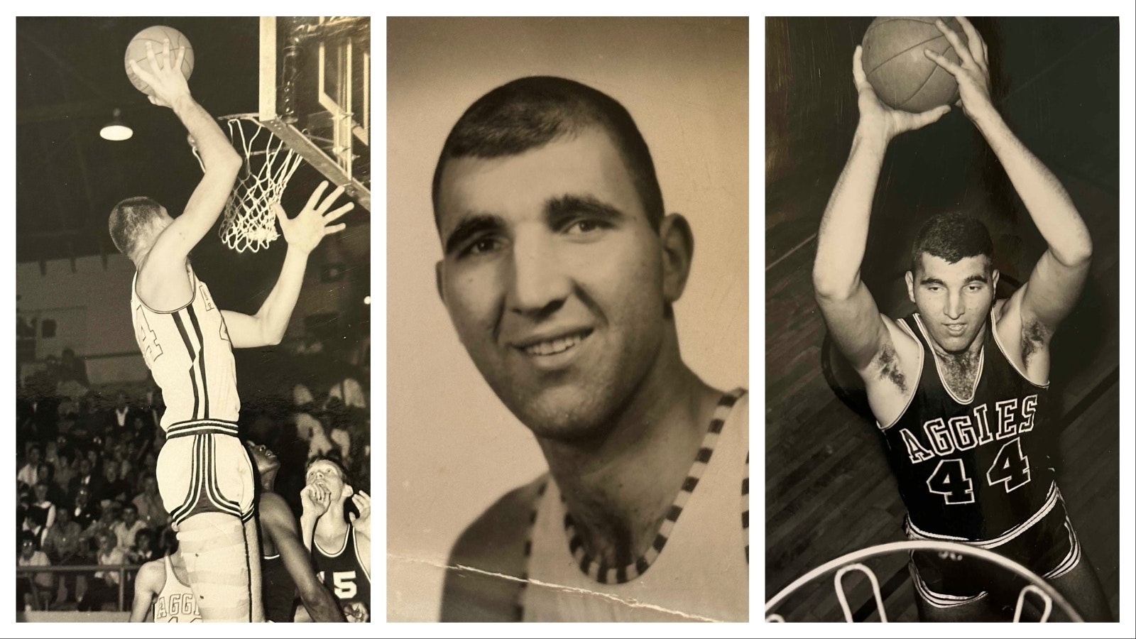 Dabich’s signature shot: The jump hook, which he perfected while at New Mexico State, and later with the Oakland Oaks.