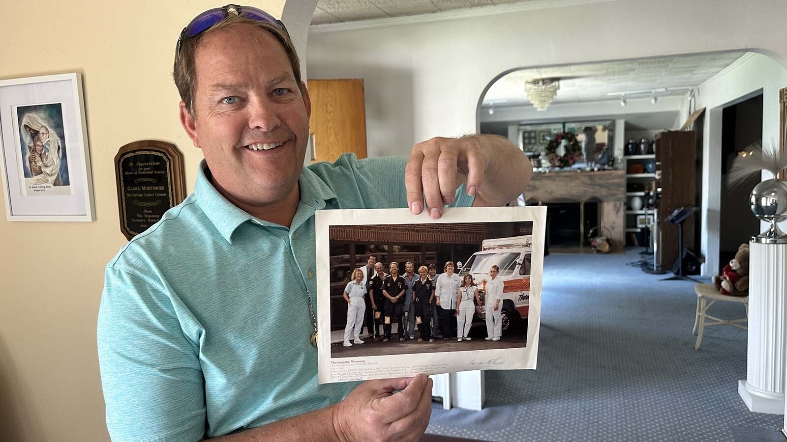 Mark Mortimore said that his family has employed up to 22 emergency staff members at the Mortimore Ambulance Service. Each one viewed their on-call jobs as a service to the community of Hot Springs County.