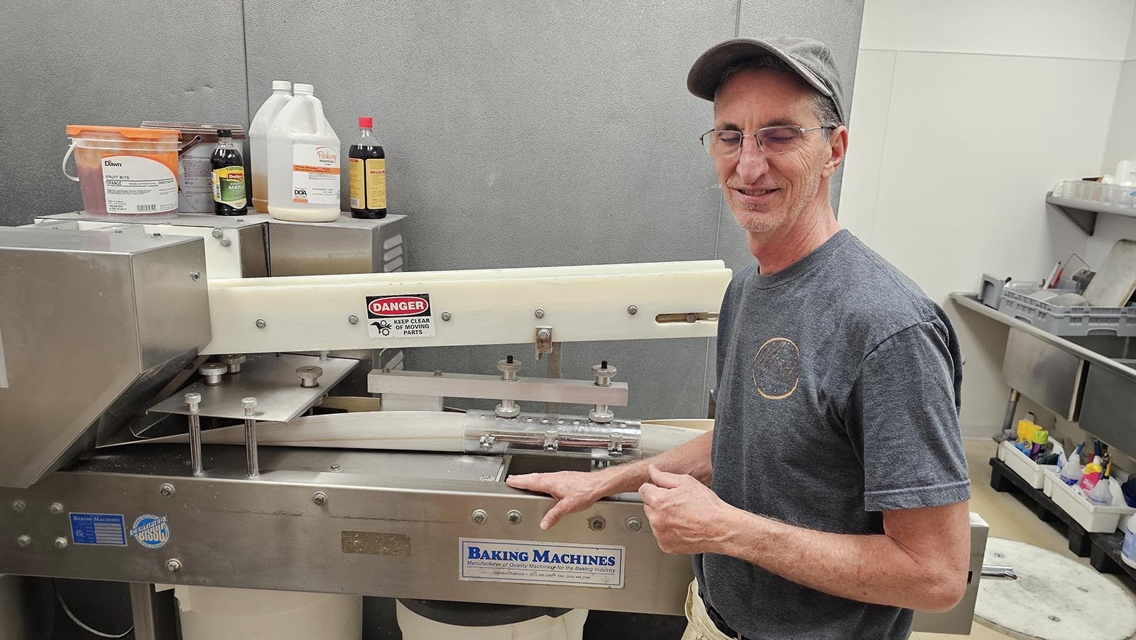 Bill Snow, owner of Mort's Bagels, talks about the process of making bagels.