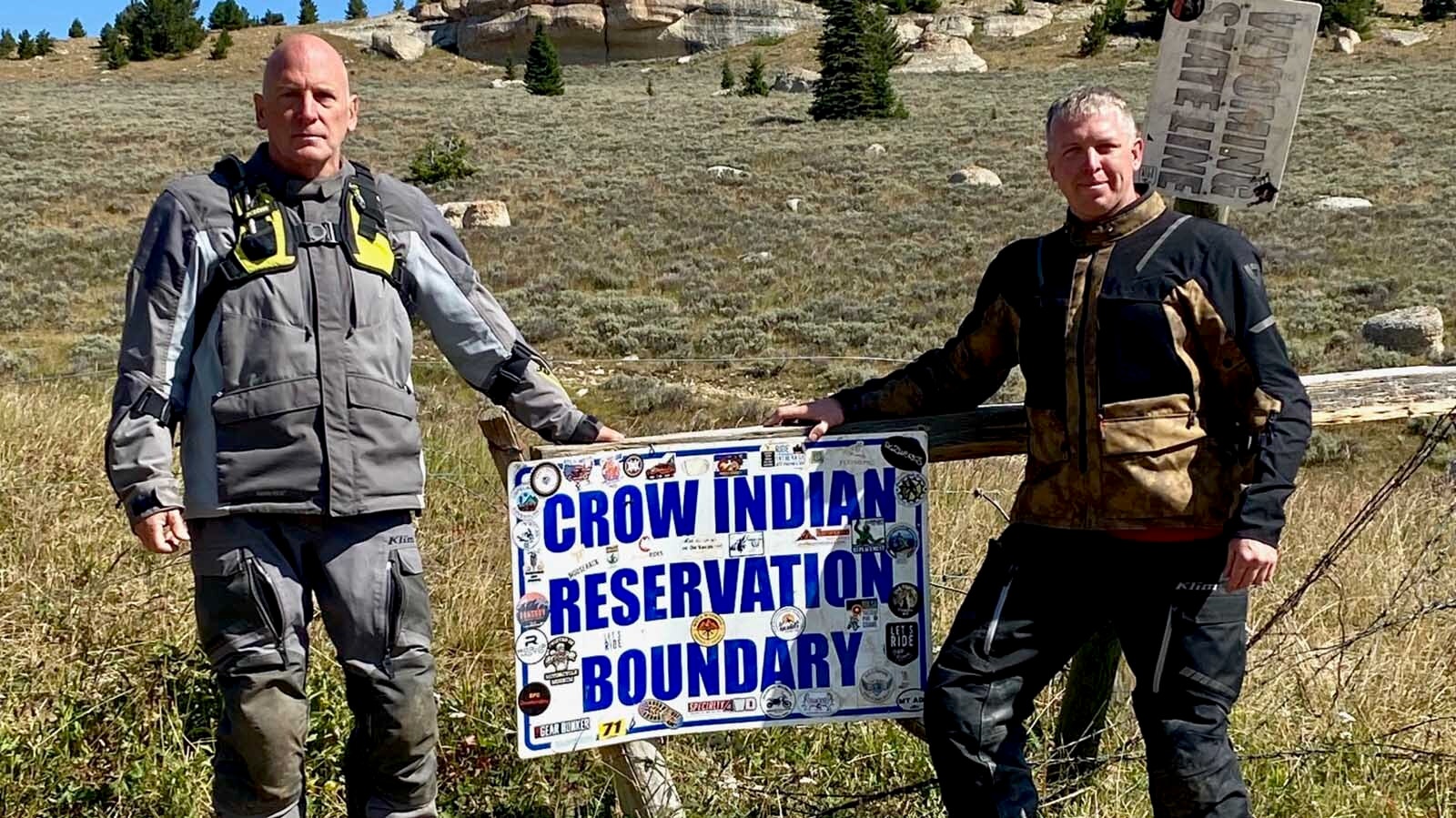 They had made it to the last stop on their GPS guided map; the Crow Reservation at the Montana-Wyoming border.