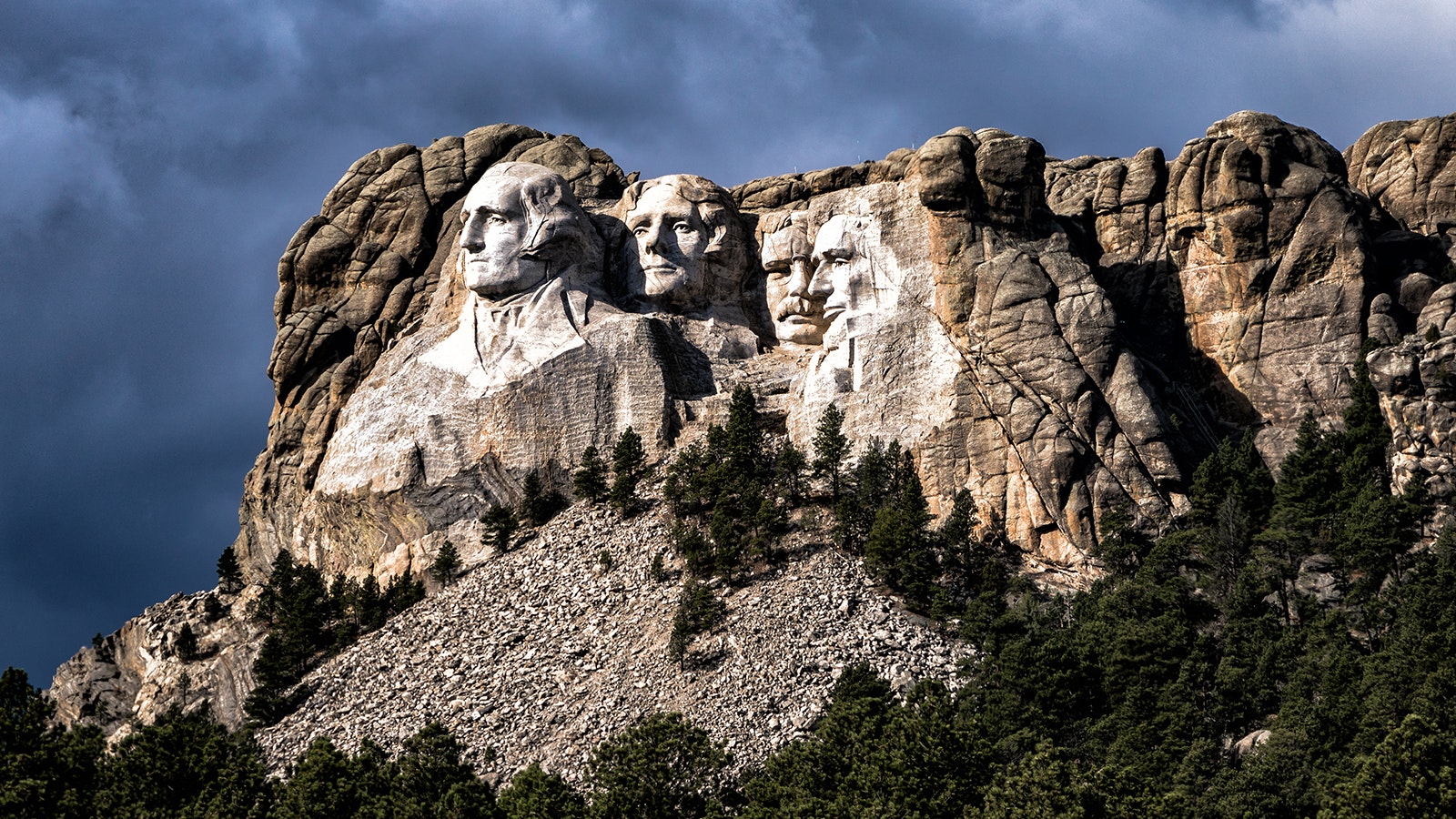 Mount Rushmore in South Dakota took 14 years to build and has become one of the most recognizable American monuments. But it's not what was first envisioned. The original plan was for them all to also have their torsos carved into the mountain.