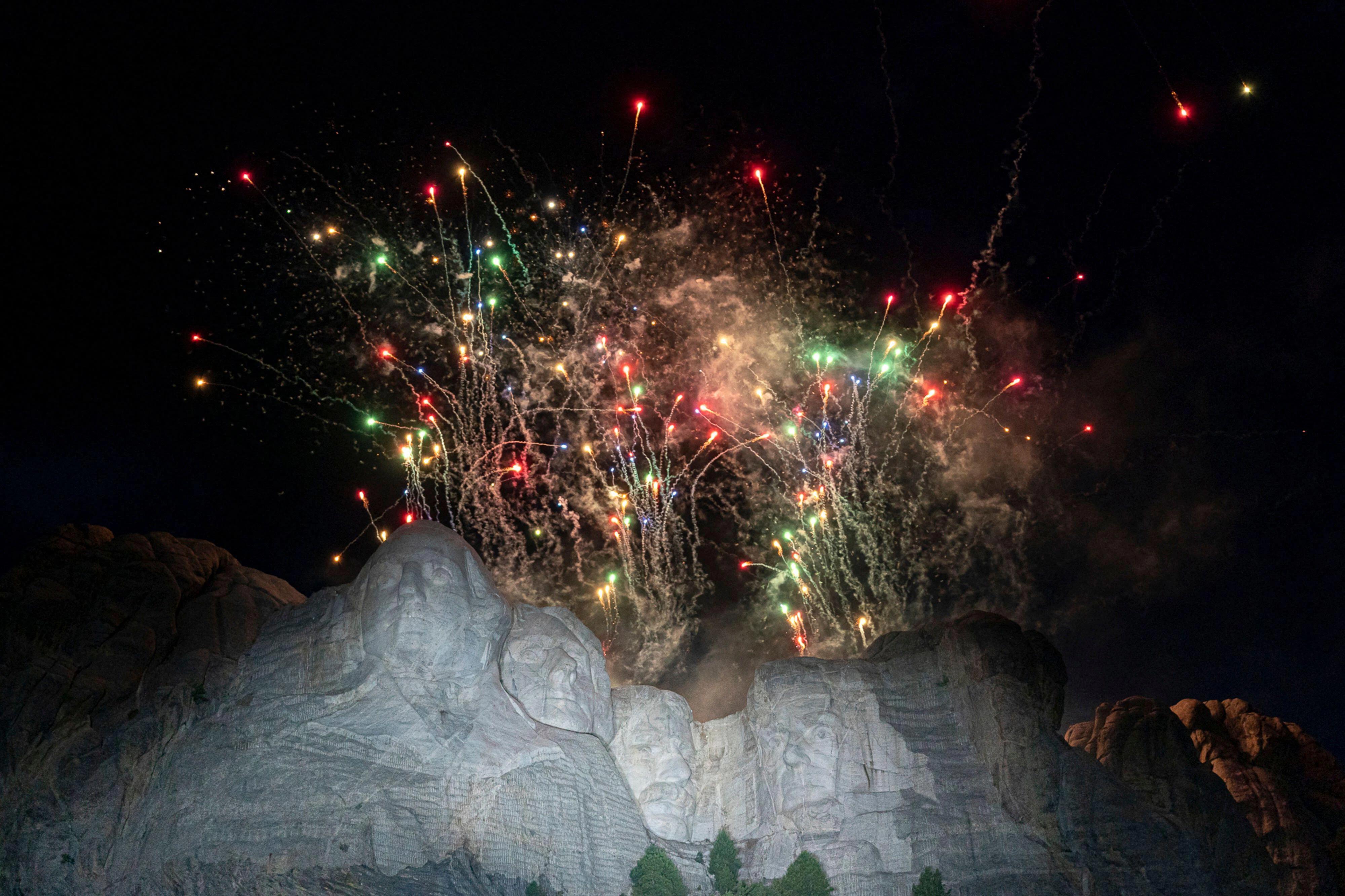 South Dakota will revive a controversial Mount Rushmore fireworks show this year to mark the nation’s 250th birthday. Critics cite wildfire danger and Indigenous land claims, while local tourism leaders anticipate an economic boom.