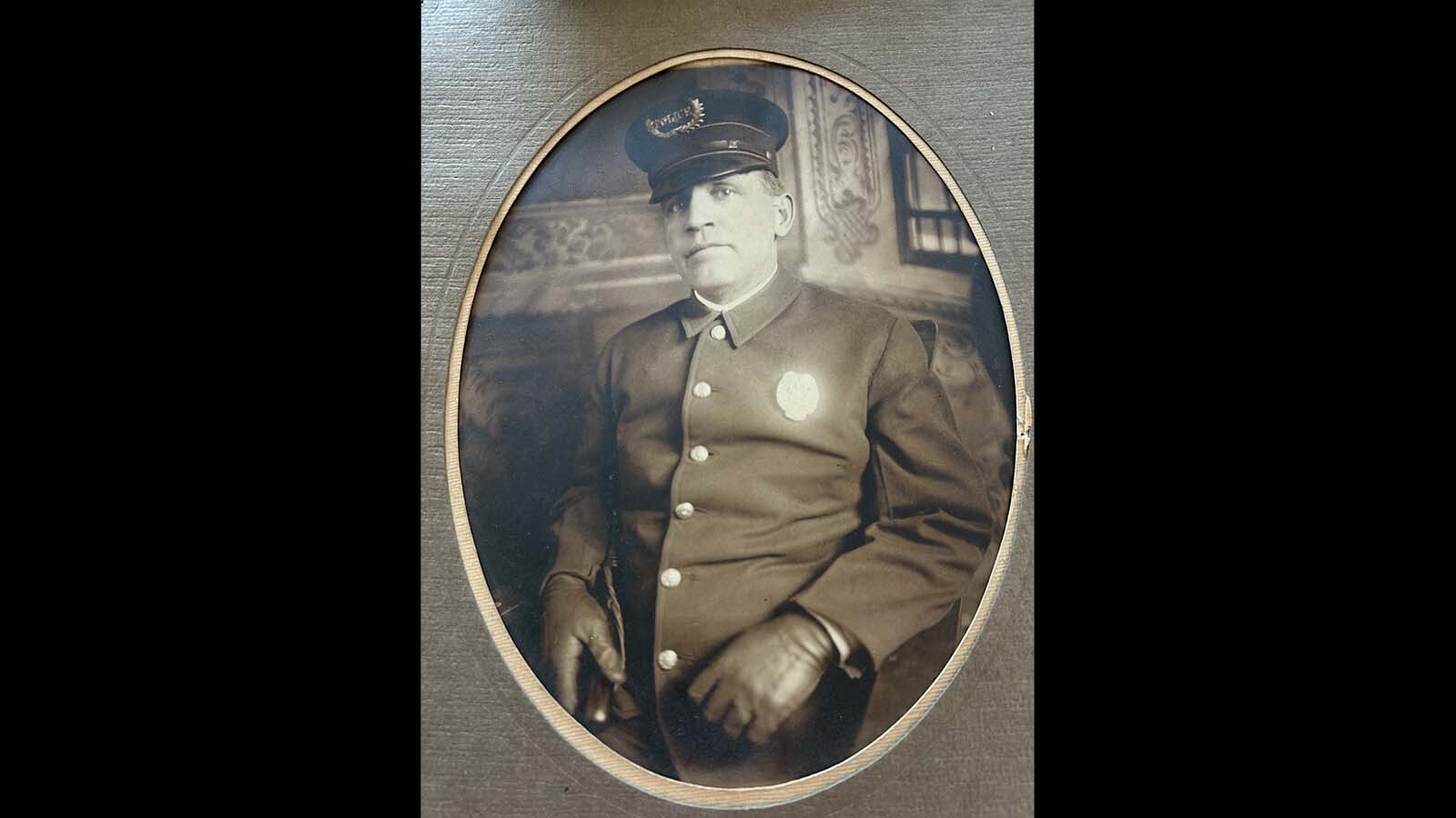 Gilbert Schoel spent some years as a Cheyenne police officer.