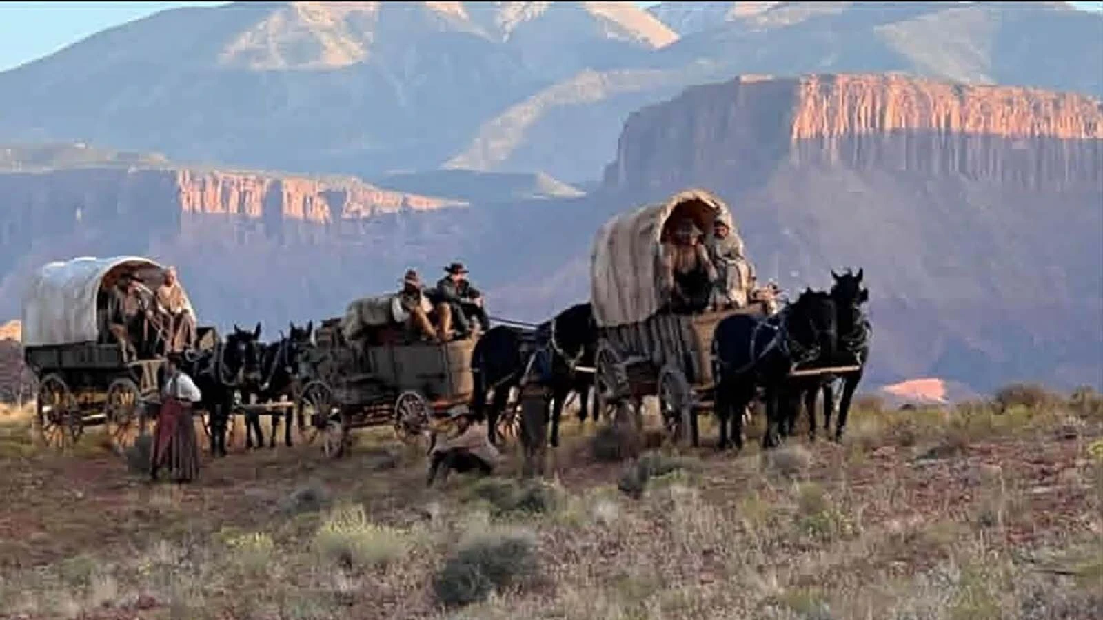 Randy Melton became an actor by accident. He had brought his horses to the set for a Coors commercial and ended up acting in it. This has led to numerous roles as the "man on the horse" or in the wagon pulled by his mules.