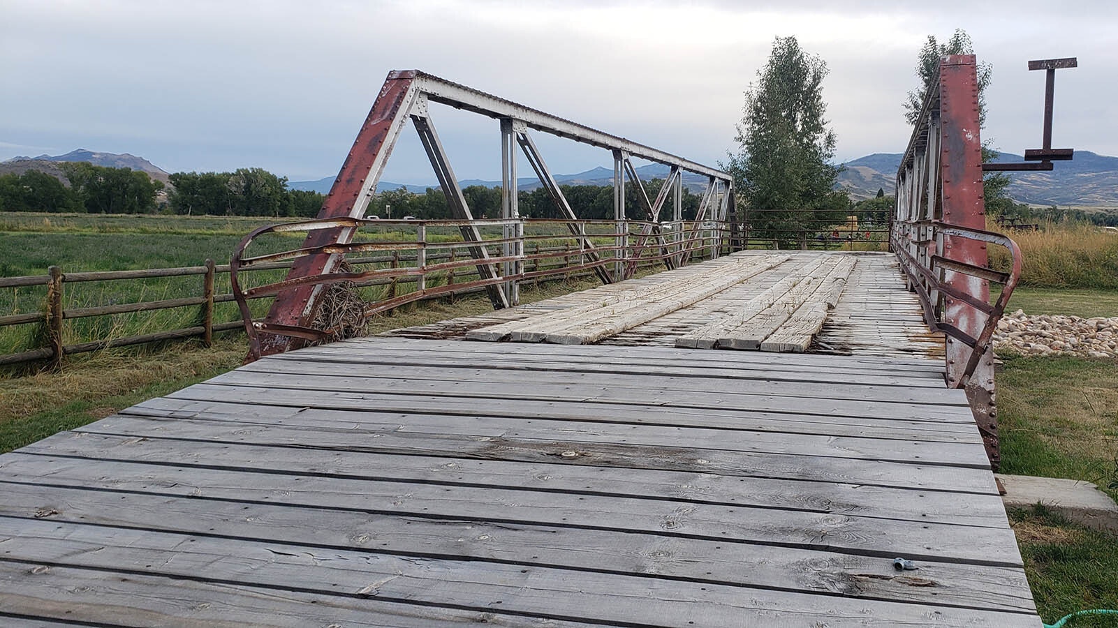 A historic bridge has been rebuilt at the Little Snake River Museum in Savery.