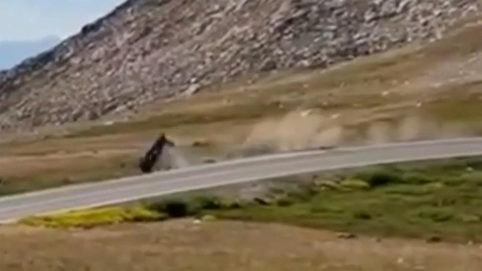 Mustang rolls on Beartooth 9 2 25