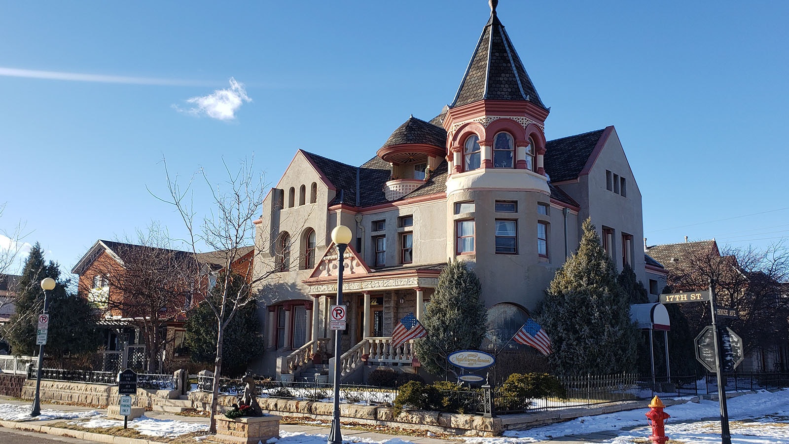 The Nagle-Warren Mansion was built on Millionaires Row by Cheyenne's merchant prince, Erasmus Nagle.