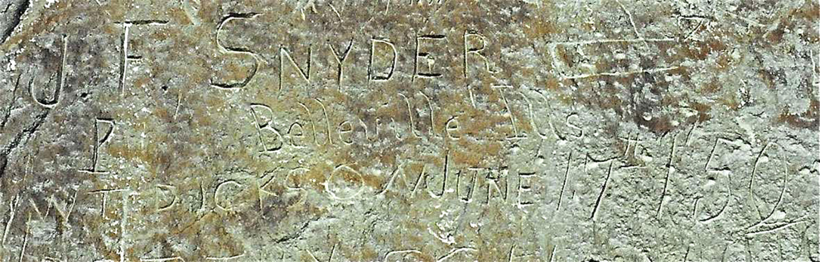 Wyoming History: Thousands Of Names Carved Into Stone Along Historic ...