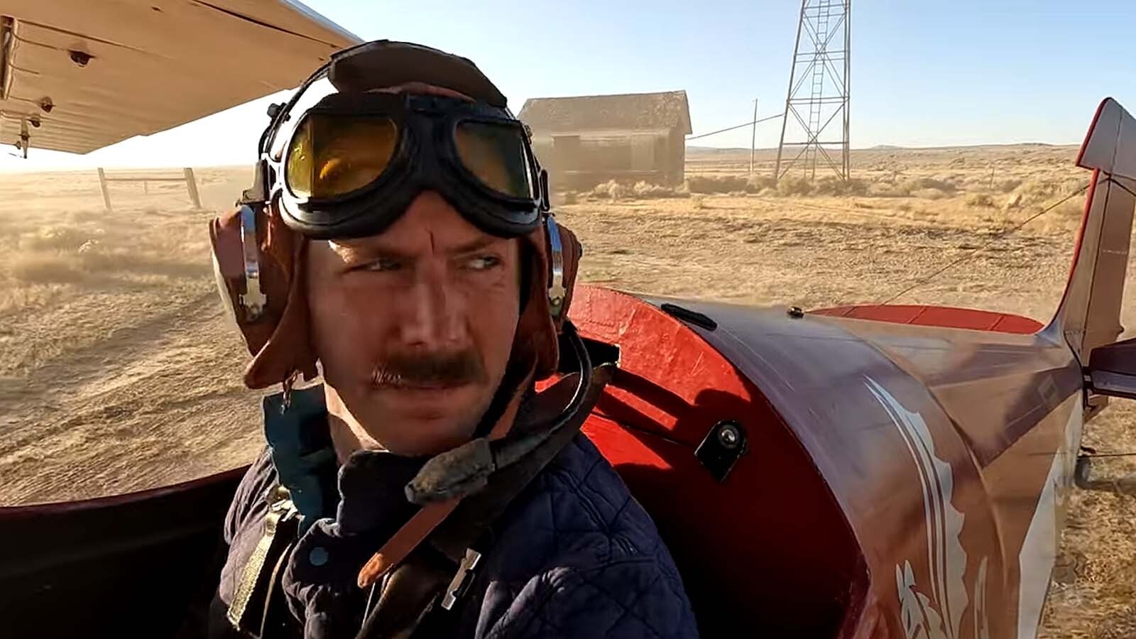 Pilot Nathan Finneman is on a mission to save a nearly 100-year-old airmail post near Medicine Bow, Wyoming. It may be the last of its kind in the United States.